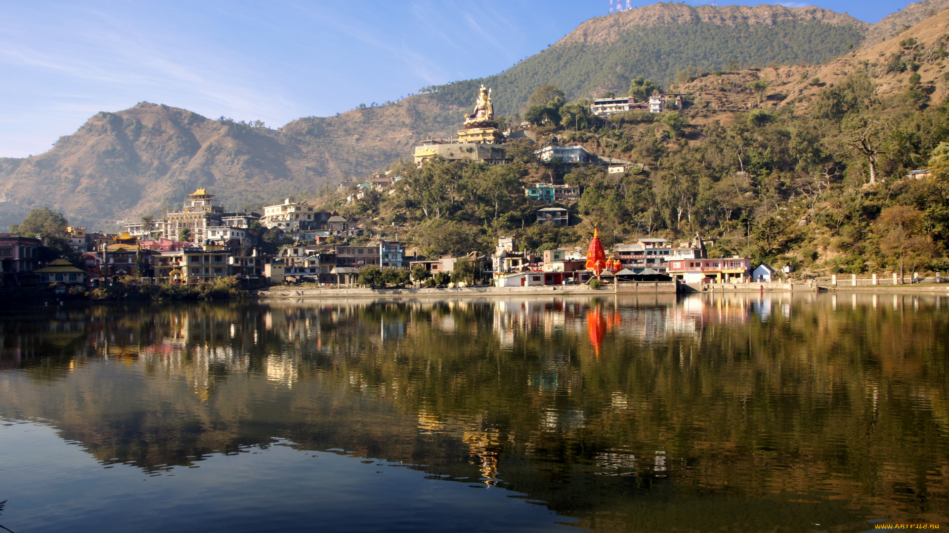 города, пейзажи, индия, химачал-прадеш