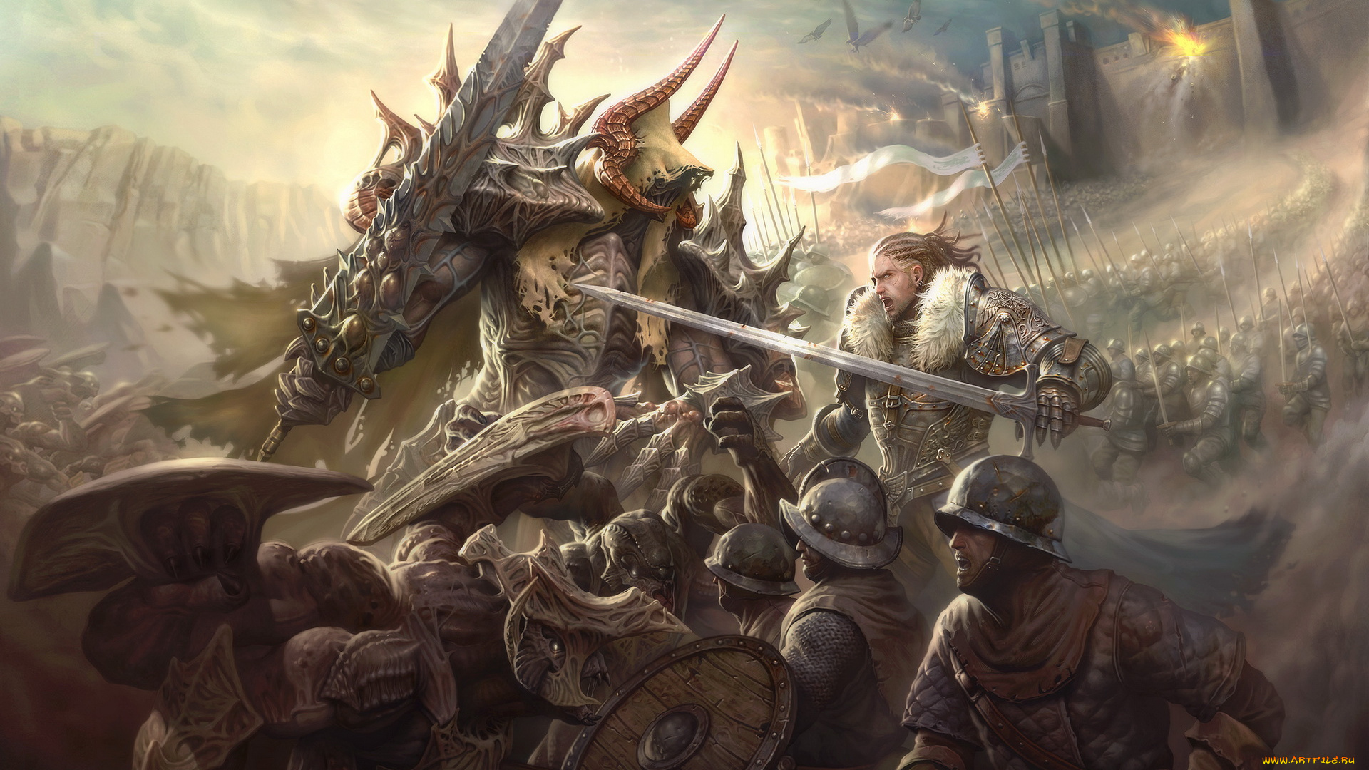 kingdom, under, fire, ii, видео, игры, битва