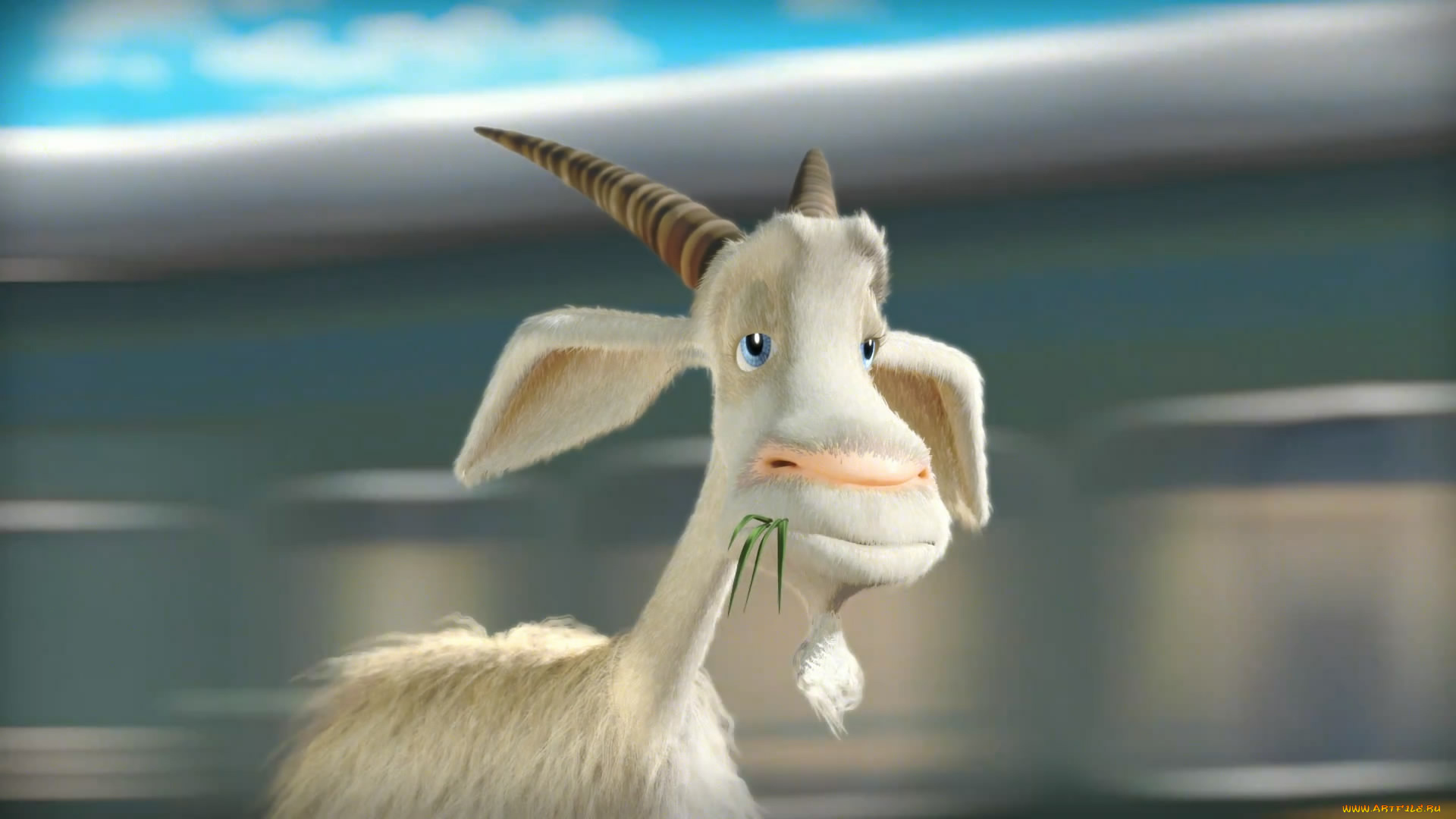 мультфильмы, маша, медведь, коза