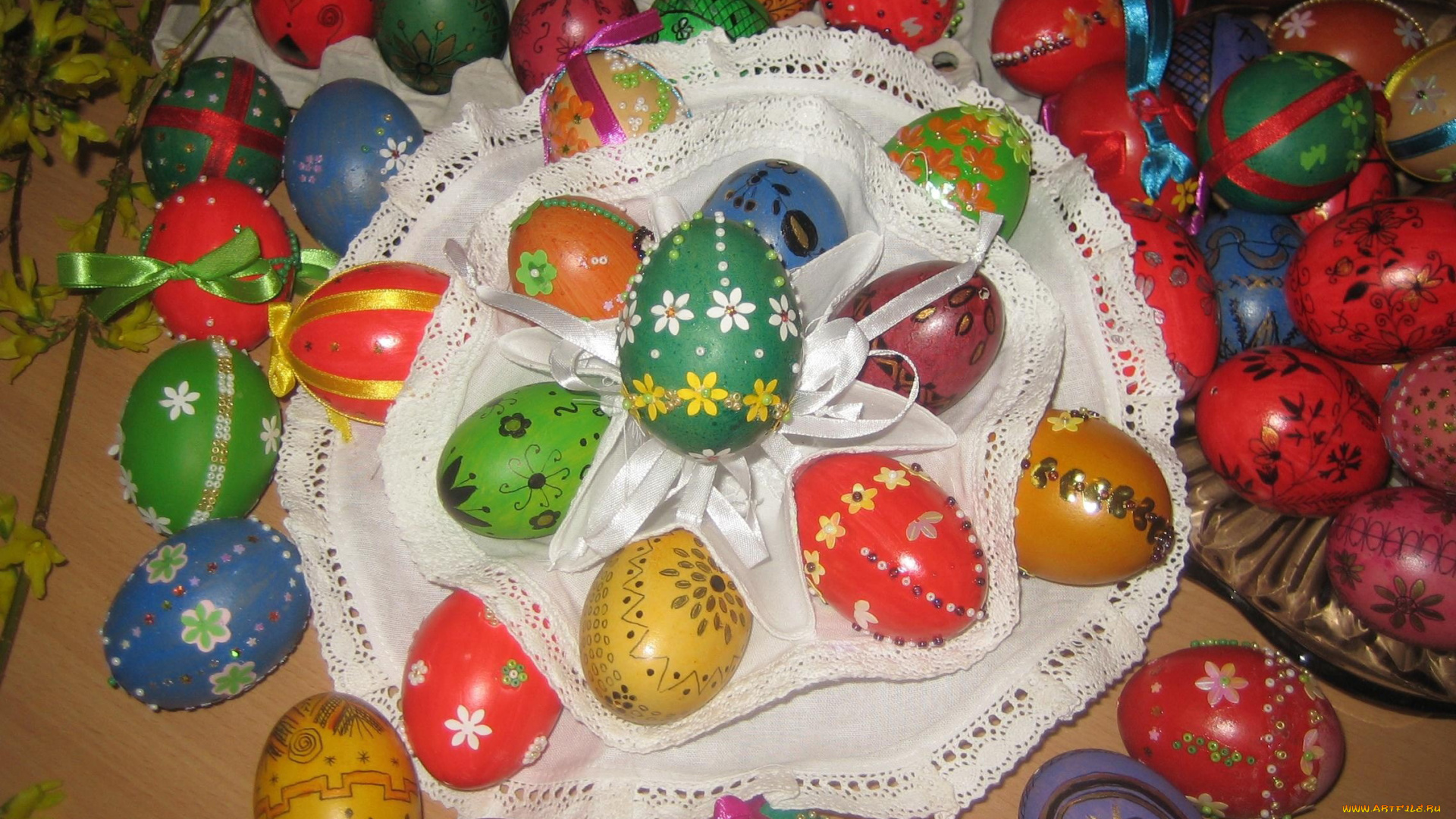 праздничные, пасха, писанки