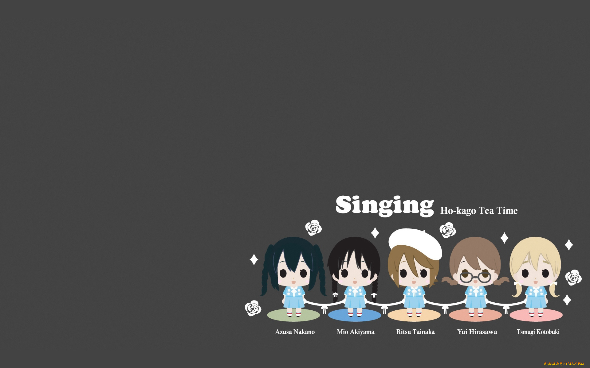 аниме, on, k-on