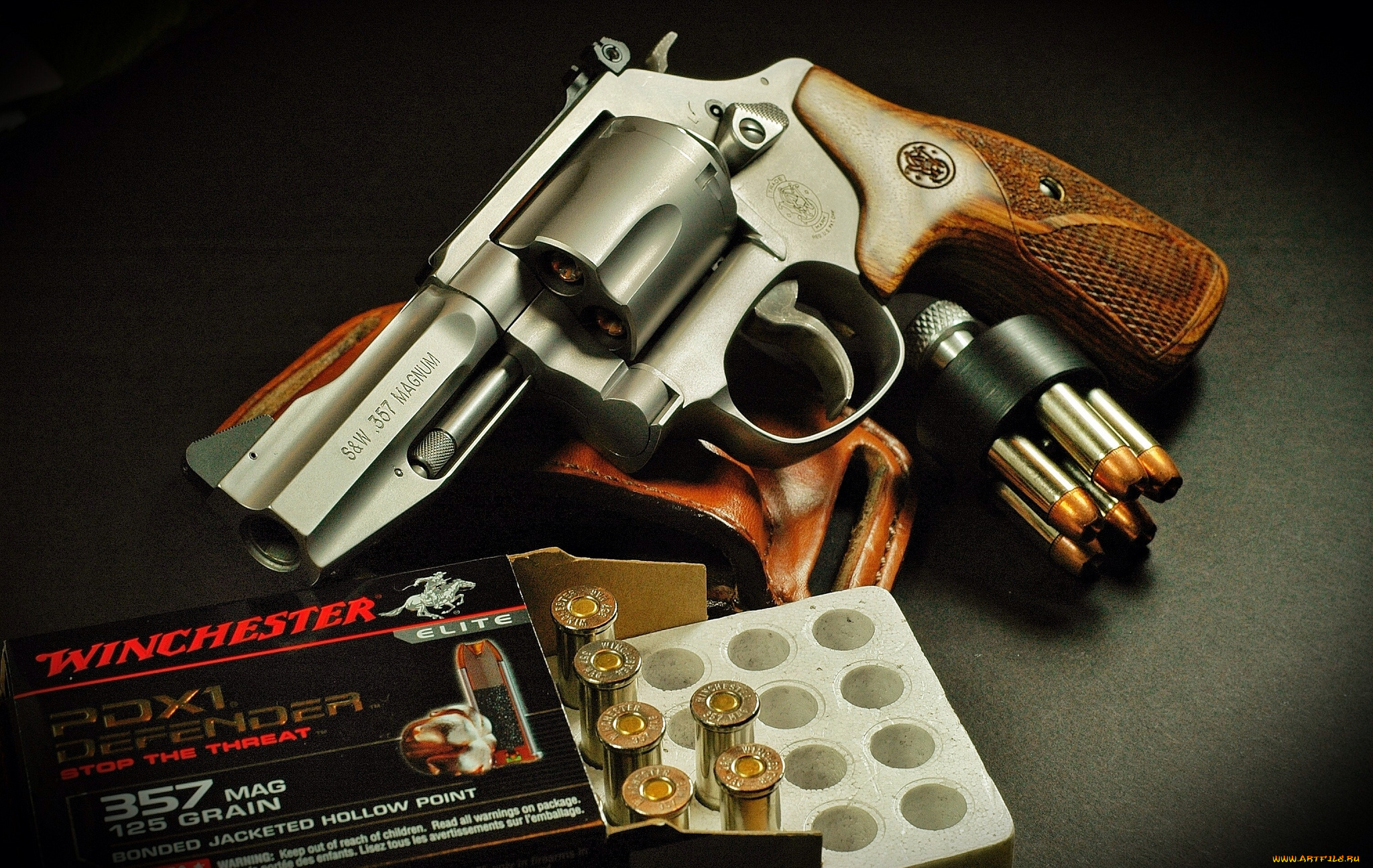 оружие, револьверы, барабан, пули