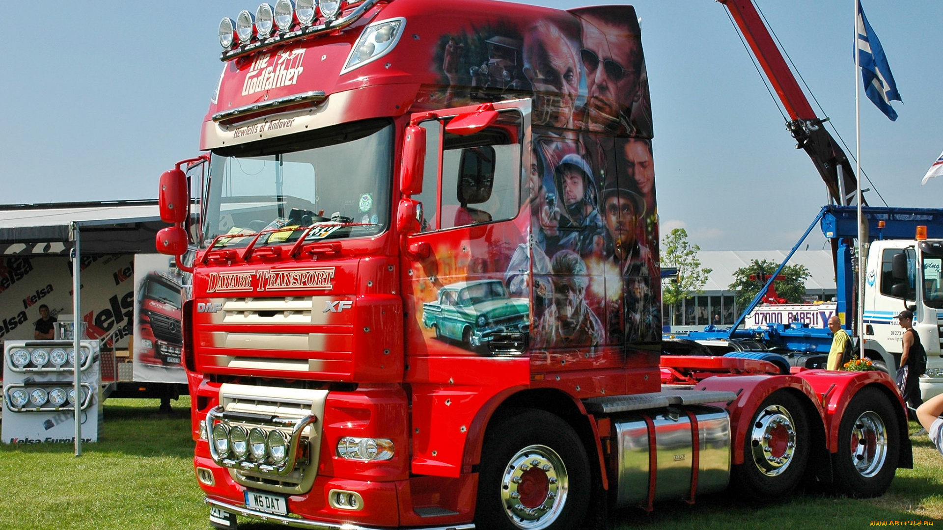 автомобили, daf, , выставка, улица, тяжёлый, грузовик, седельный, тягач