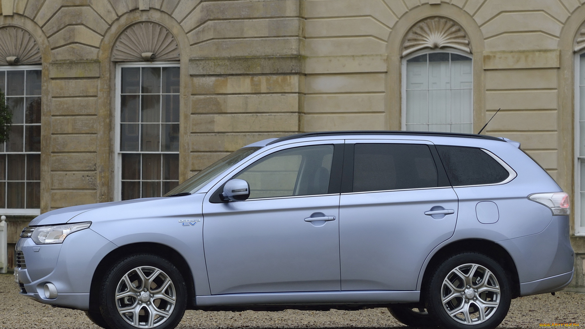 автомобили, mitsubishi, outlander, phev, uk-spec, серый