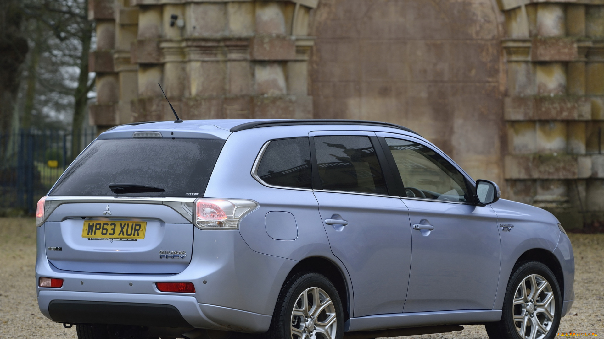 автомобили, mitsubishi, outlander, phev, uk-spec, серый