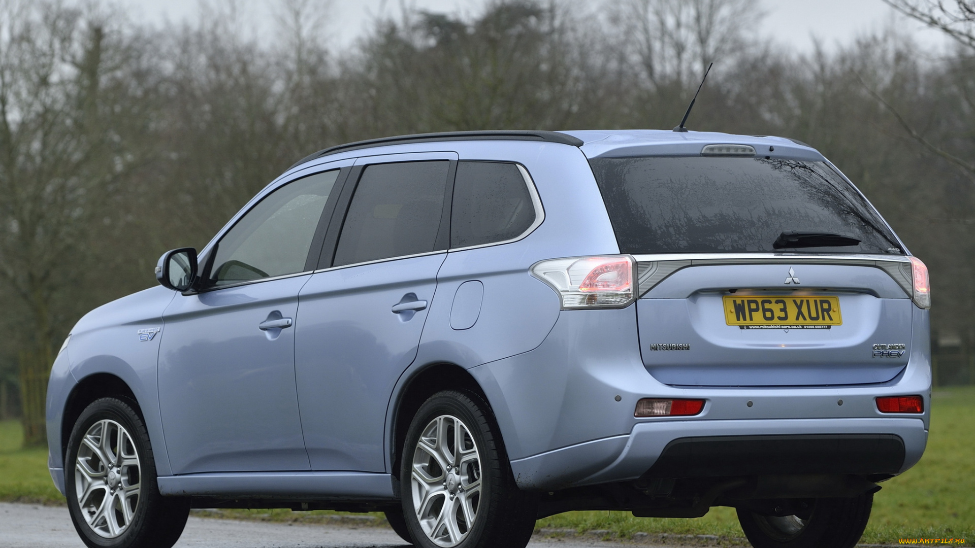 автомобили, mitsubishi, outlander, phev, uk-spec, серый