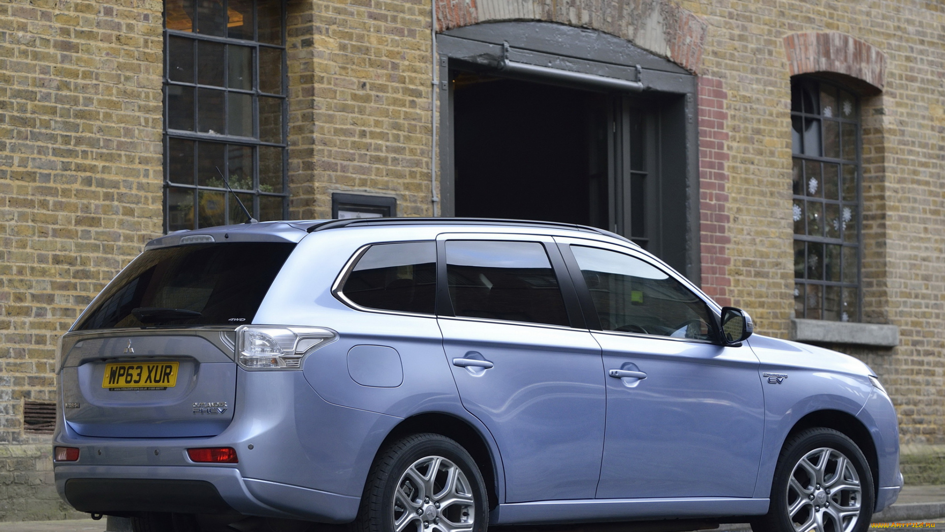 автомобили, mitsubishi, outlander, phev, uk-spec, серый