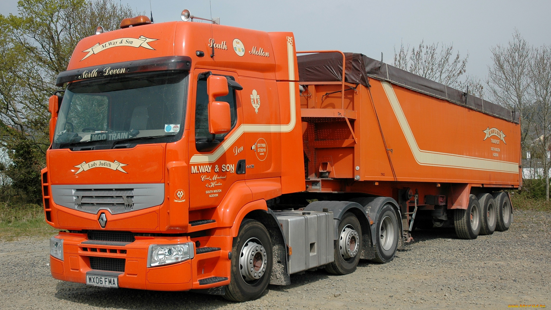 автомобили, renault, trucks, тяжёлый, грузовик, седельный, тягач
