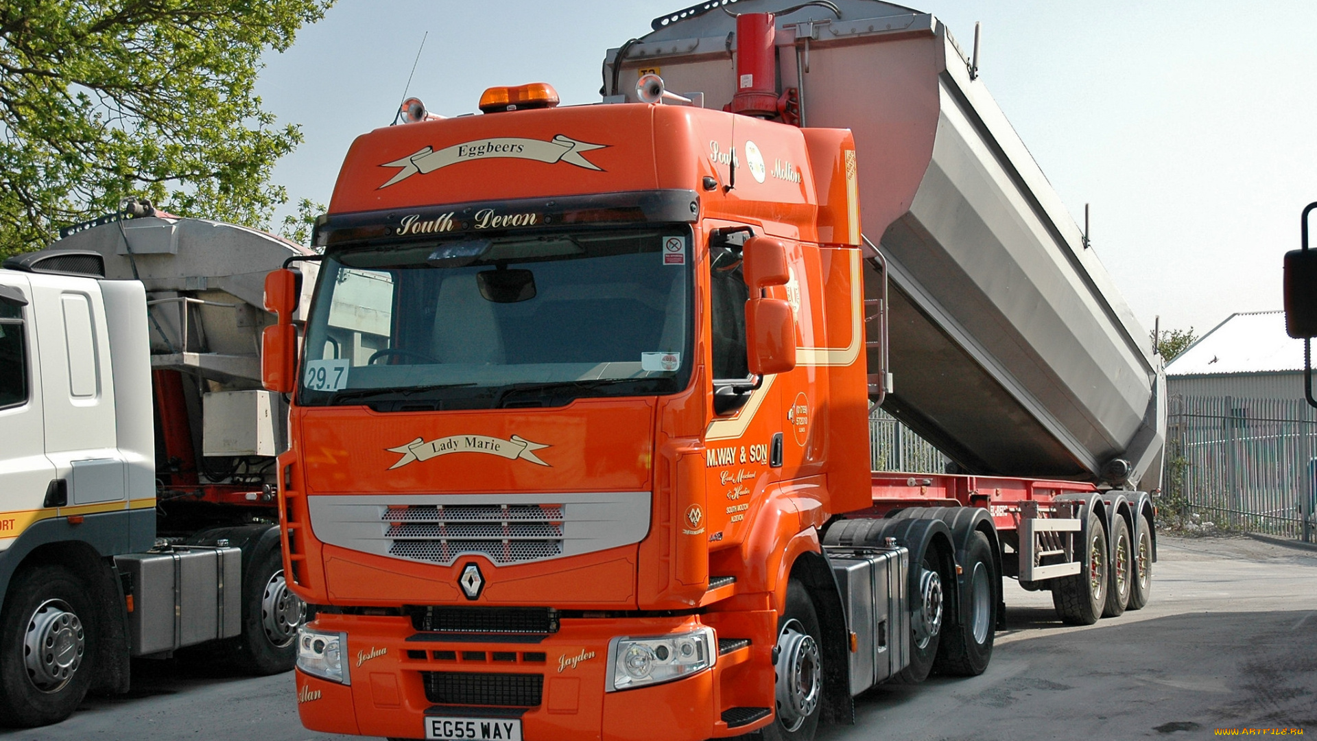 автомобили, renault, trucks, тяжёлый, грузовик, седельный, тягач