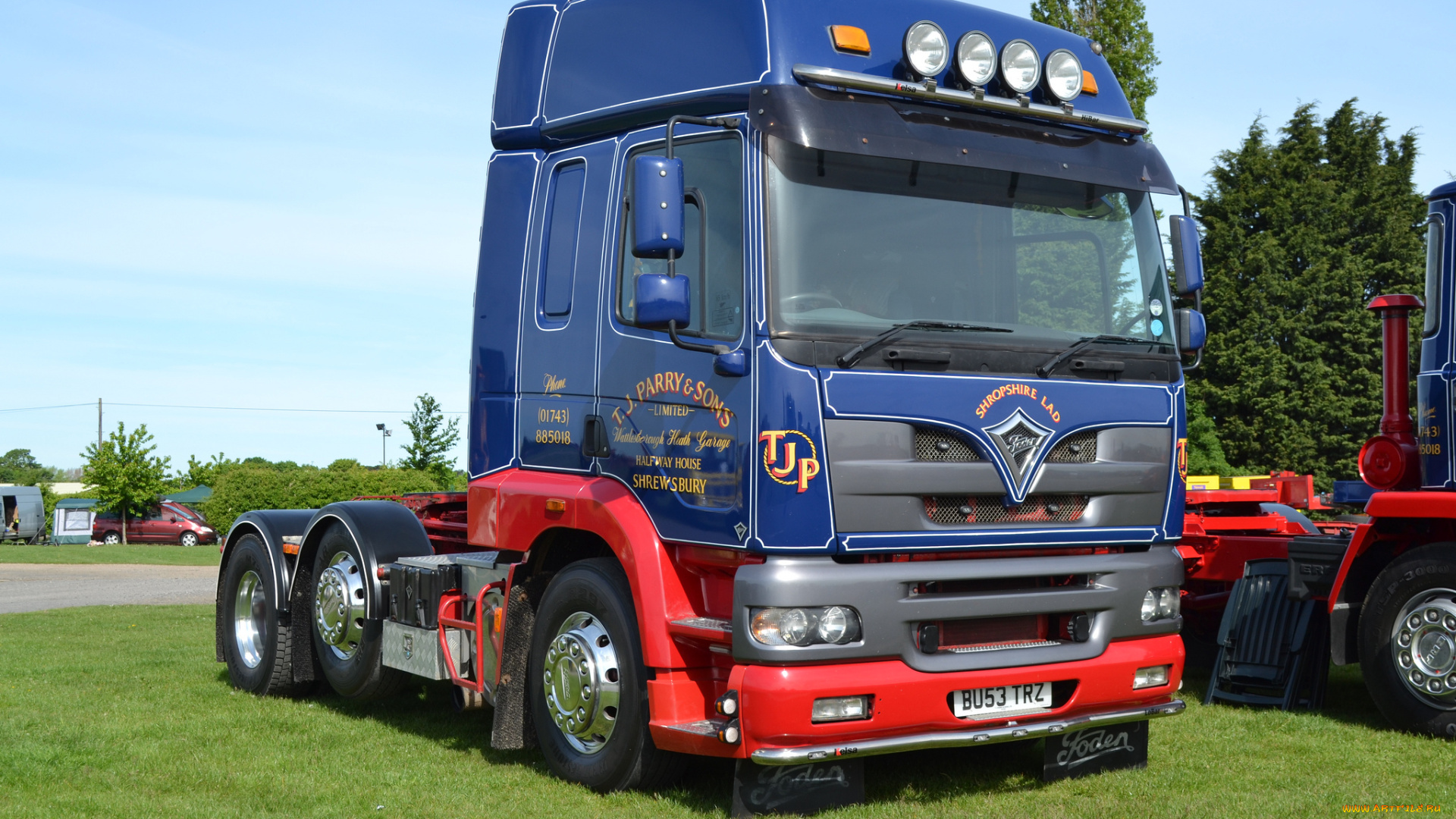 foden, alpha, автомобили, foden, грузовик, автошоу