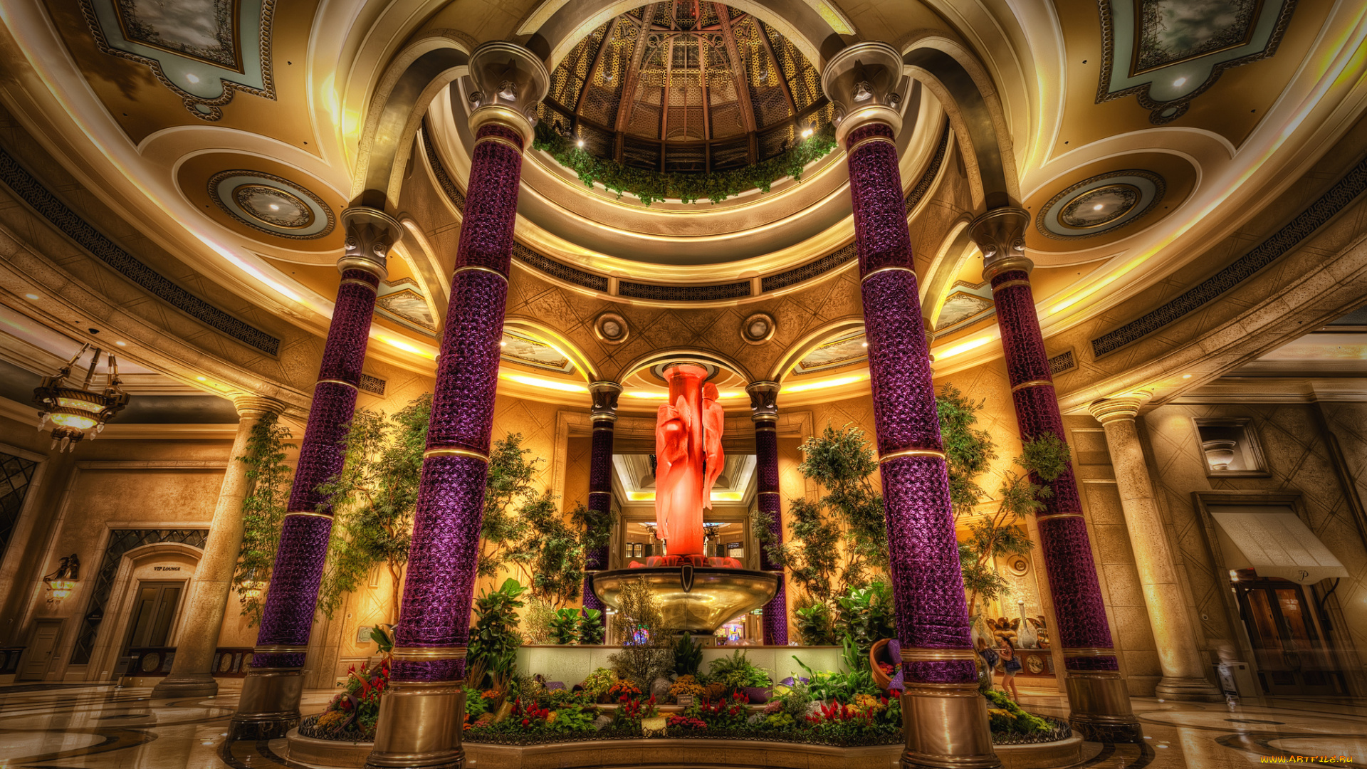 palazzo, lobby, интерьер, дворцы, , музеи, свод, колонны, зал, цветник