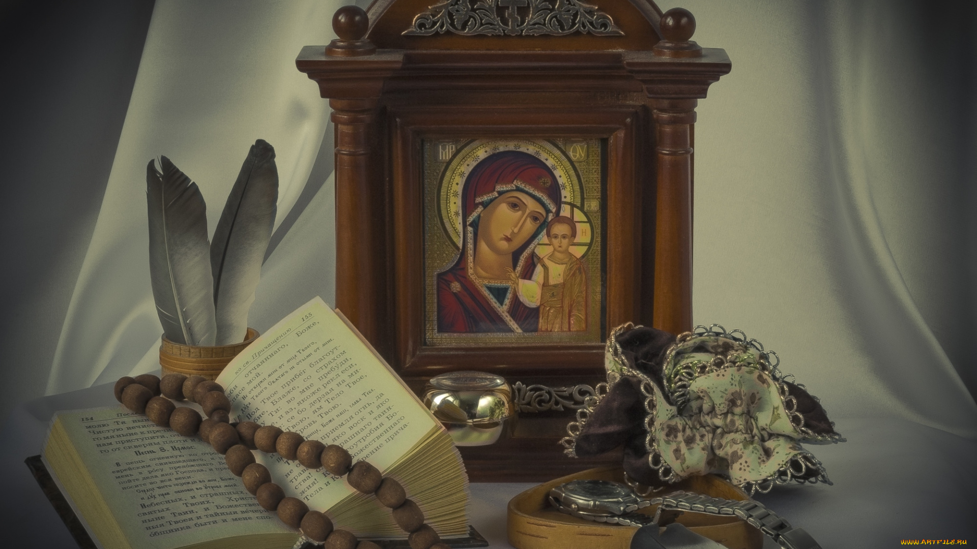 разное, религия, икона, четки, писание