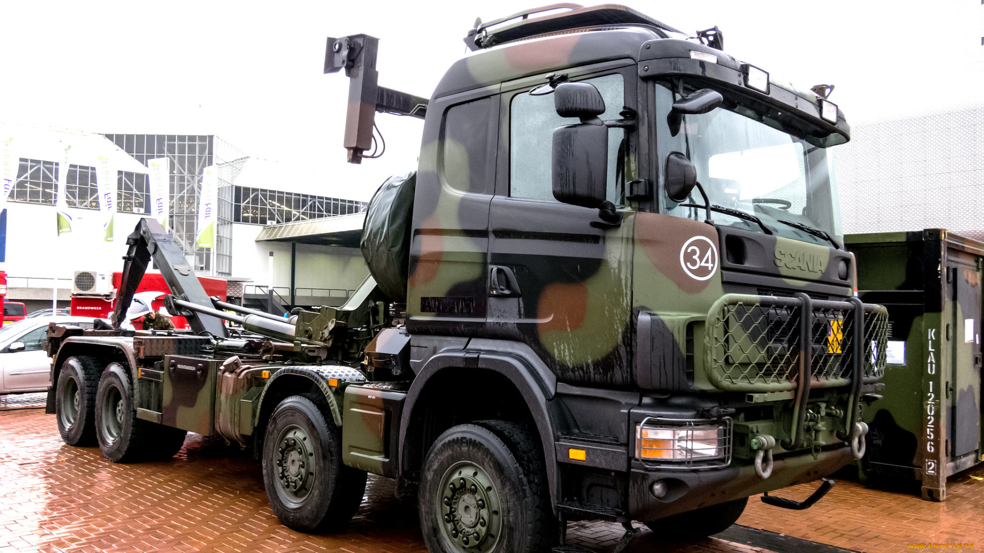 scania, vau, 165, техника, военная, техника, тяжёлый, грузовик, седельный, тягач