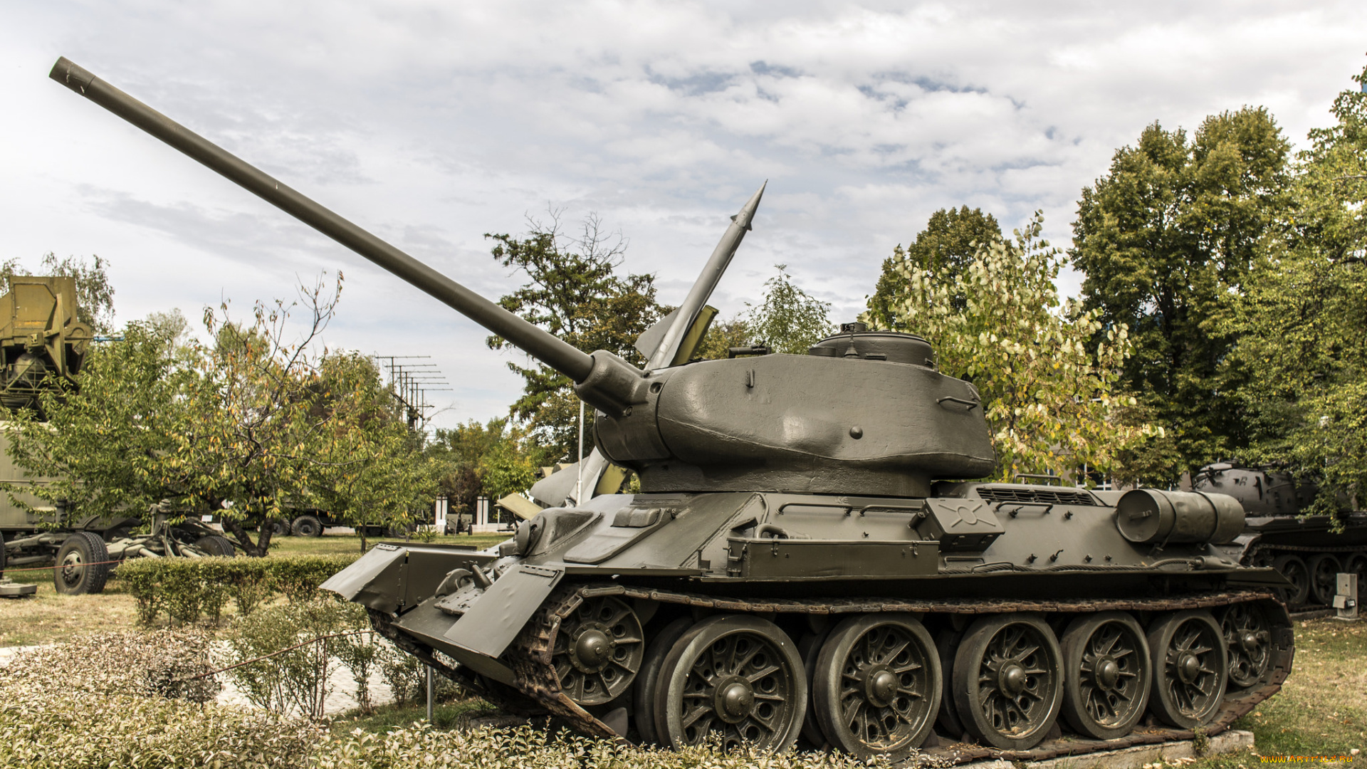 t-34, 85, техника, военная, техника, средний, танк, 2-я, мировая