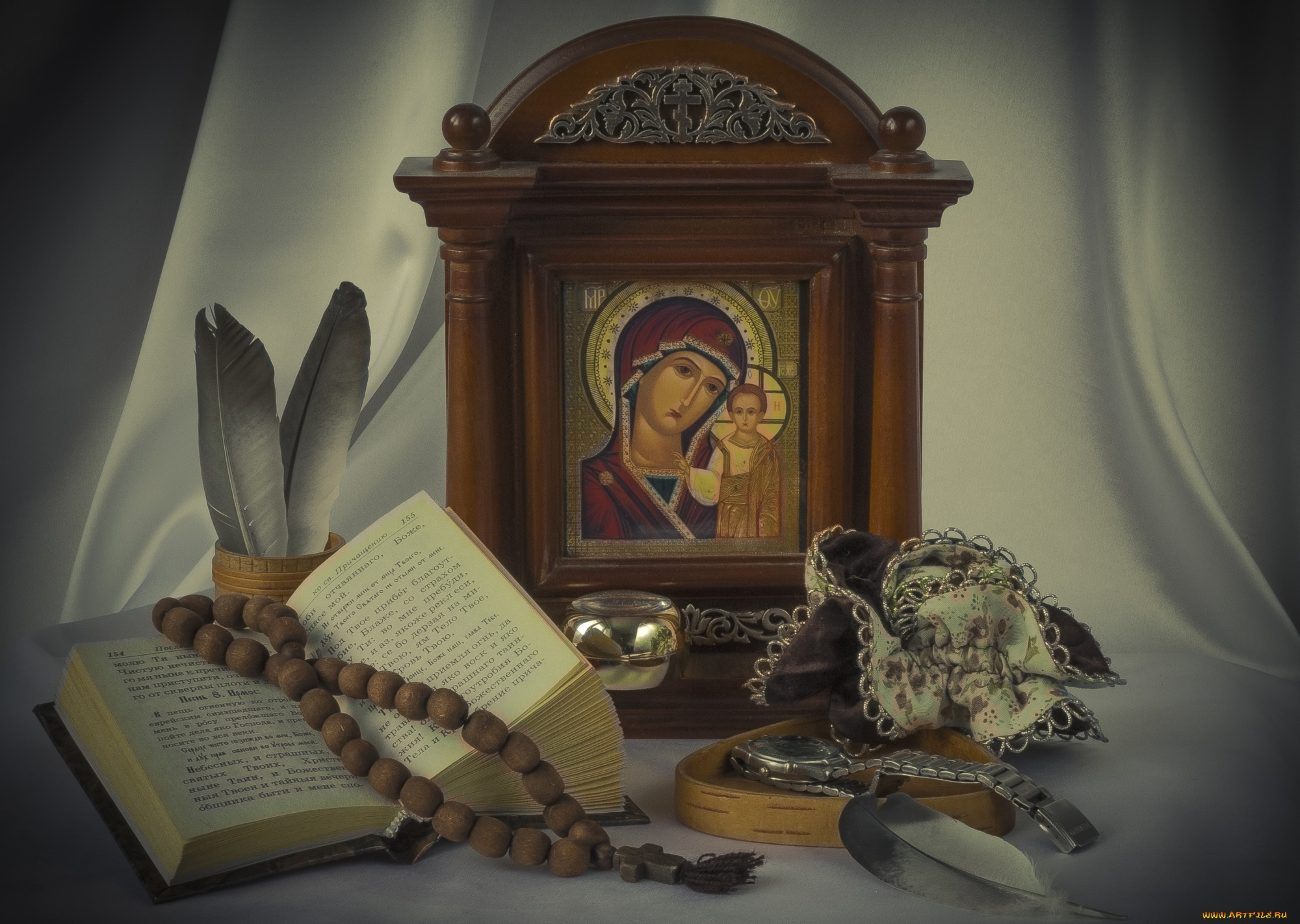разное, религия, икона, четки, писание