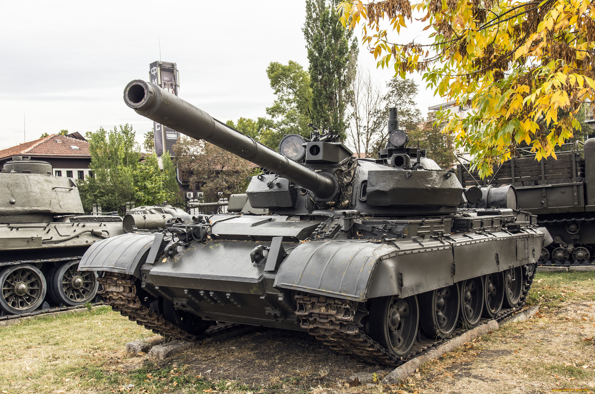 t-55, am, техника, военная, техника, средний, танк, ссср