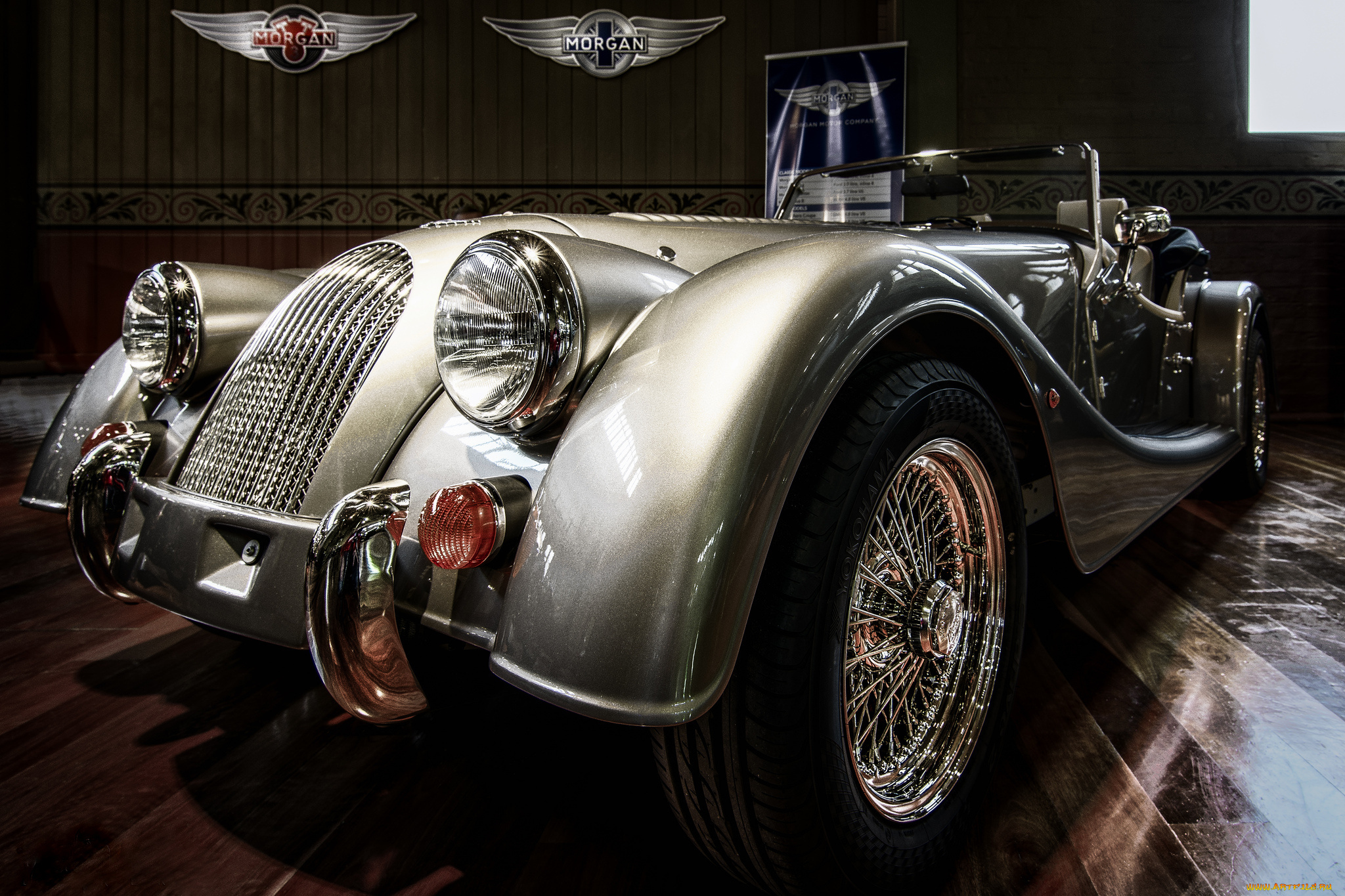 morgan, plus, 4, автомобили, выставки, и, уличные, фото, история, ретро, автошоу, выставка