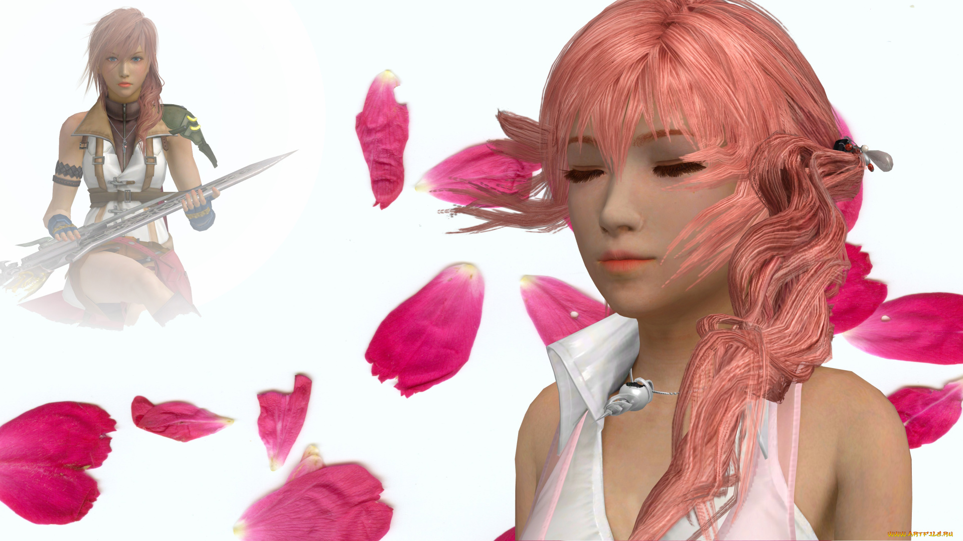 3д, графика, аниме, , anime, взгляд, девушка, фон