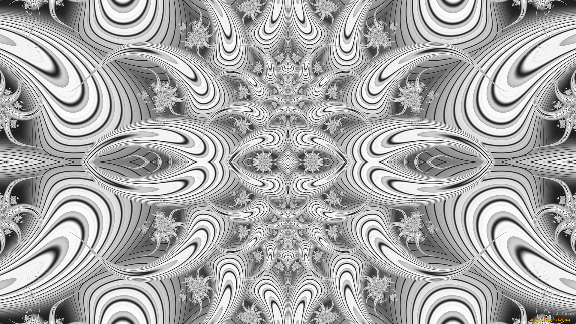 3д, графика, фракталы, , fractal, цвета, фон, узор