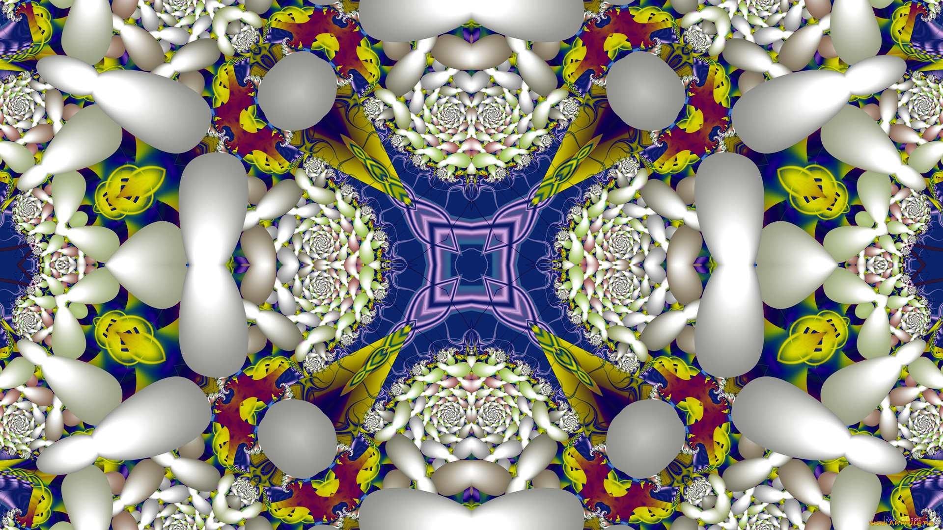 3д, графика, фракталы, , fractal, узор, фон, цвета