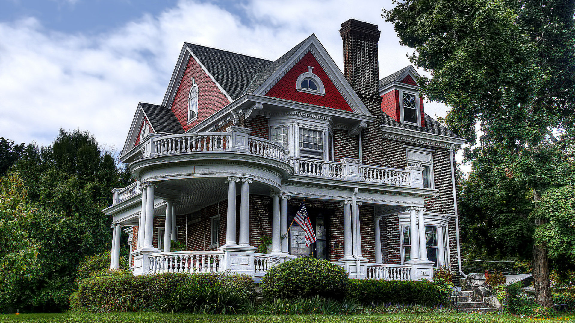 house, in, cape, giradeau, города, -, здания, , дома, вилла