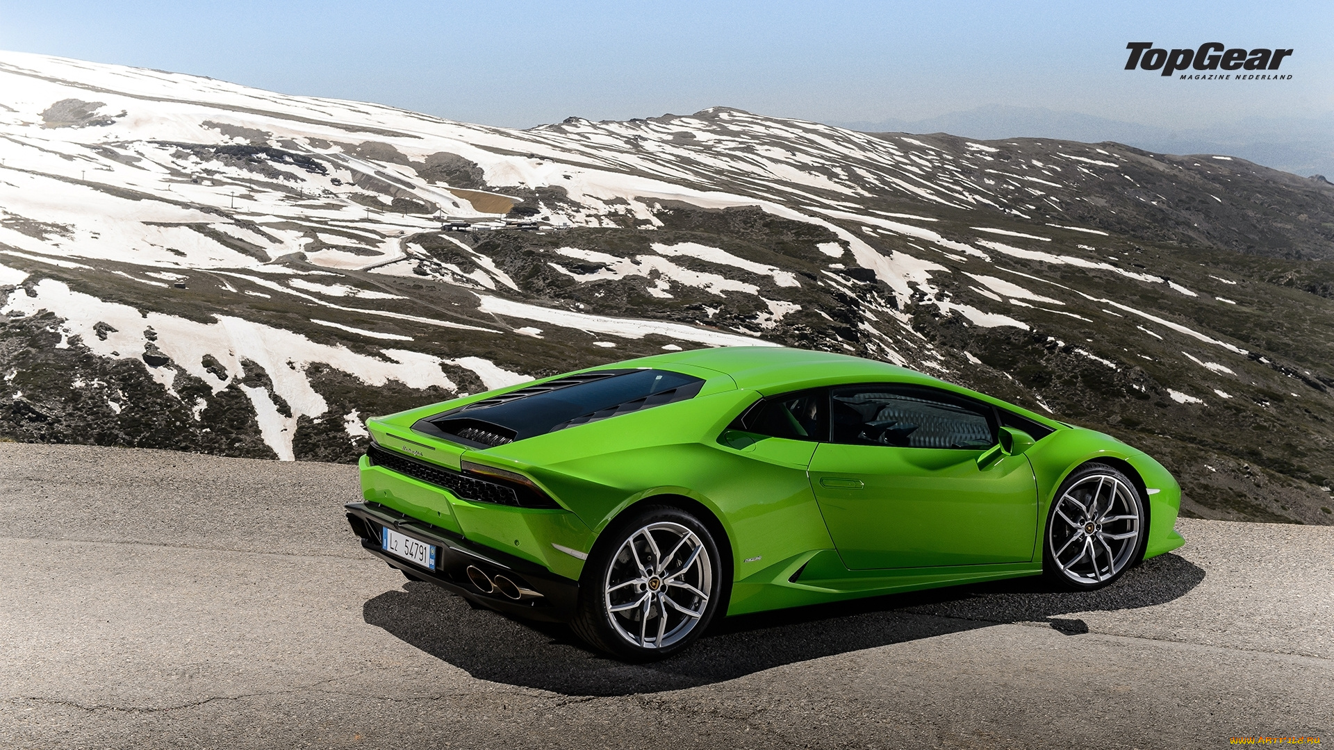 кино, фильмы, top, gear, lp610-4, huracan, rear, lamborghini, road, supercar, green