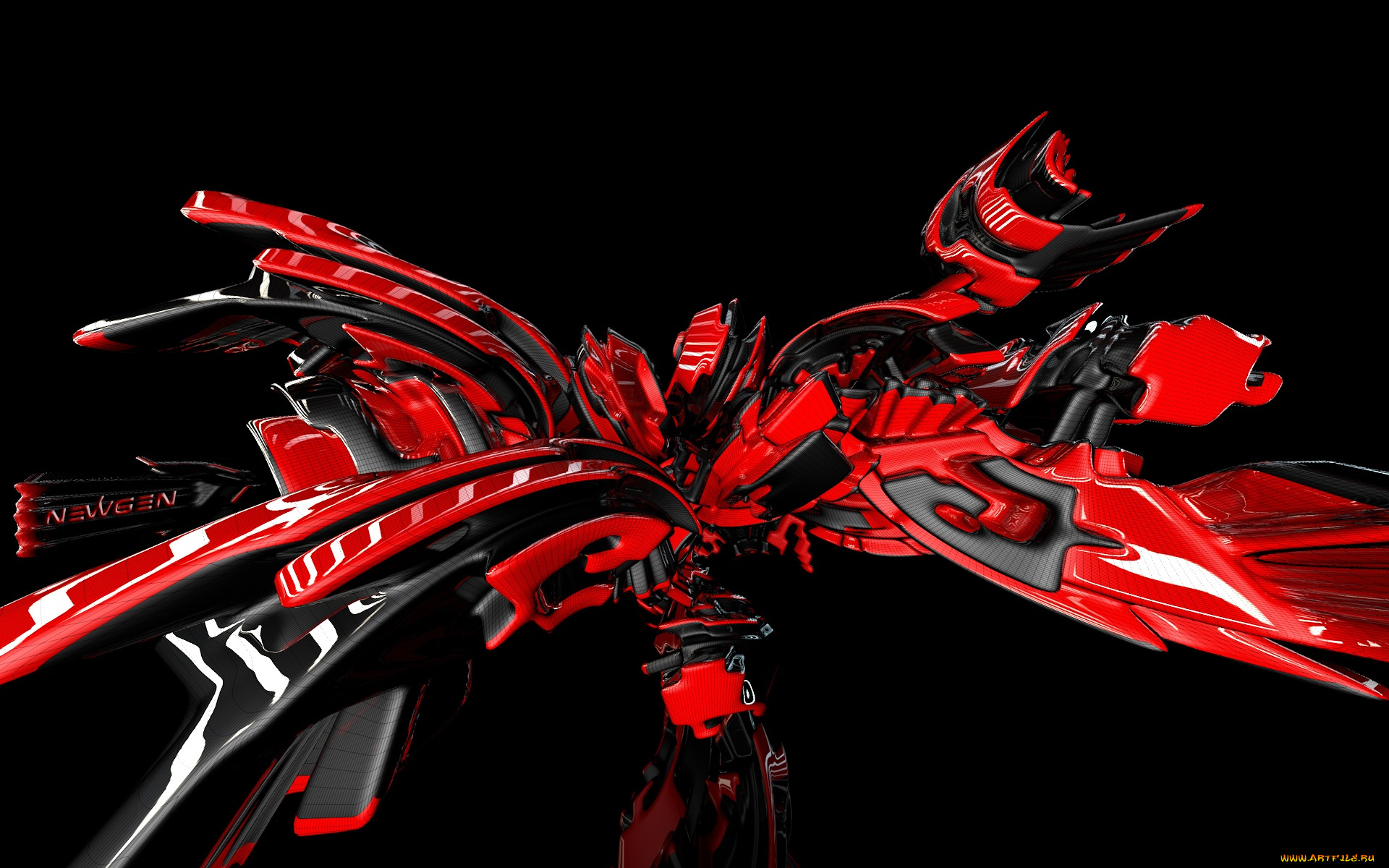 3д, графика, абстракция, , abstract, цвета, фон, узор