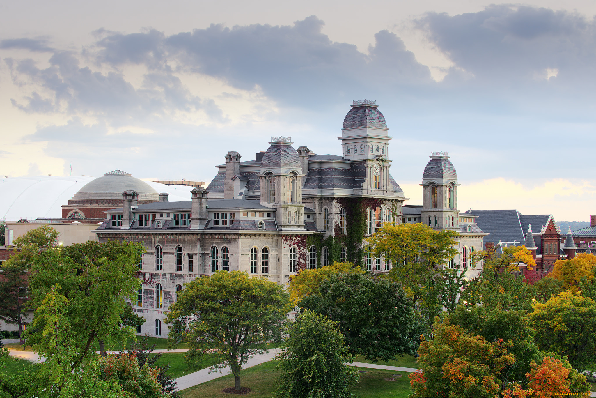 syracuse, , new, york, города, -, панорамы, здание
