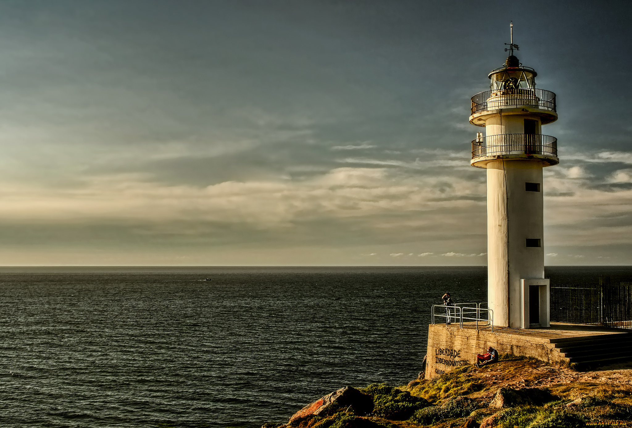 природа, маяки, маяк, побережье