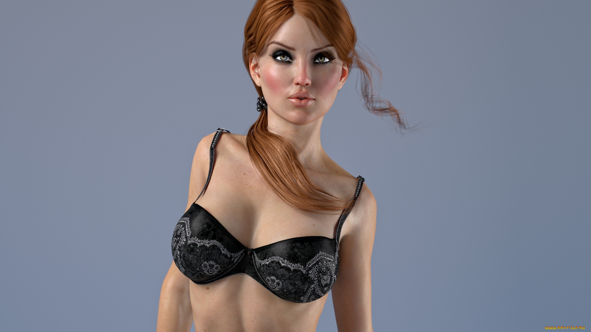 3д, графика, люди, , people, фон, взгляд, девушка