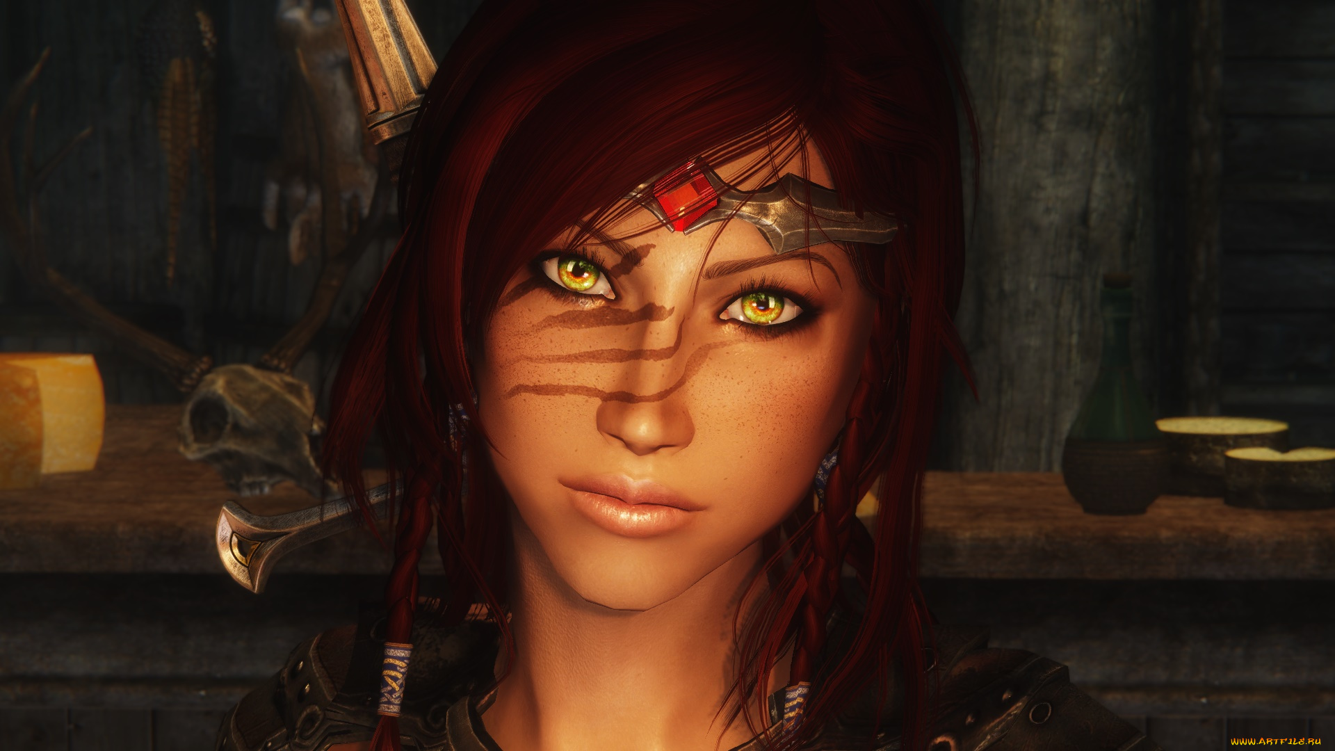 3д, графика, портрет, , portraits, фон, взгляд, девушка