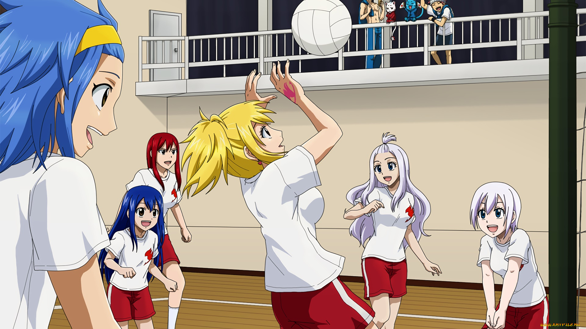 аниме, fairy, tail, персонажи