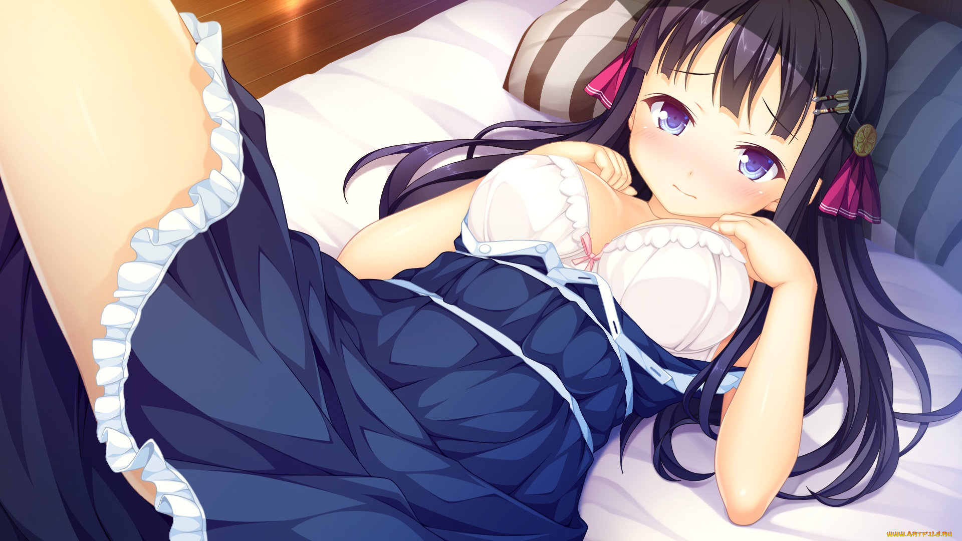 аниме, world, election, девушка, фон, взгляд