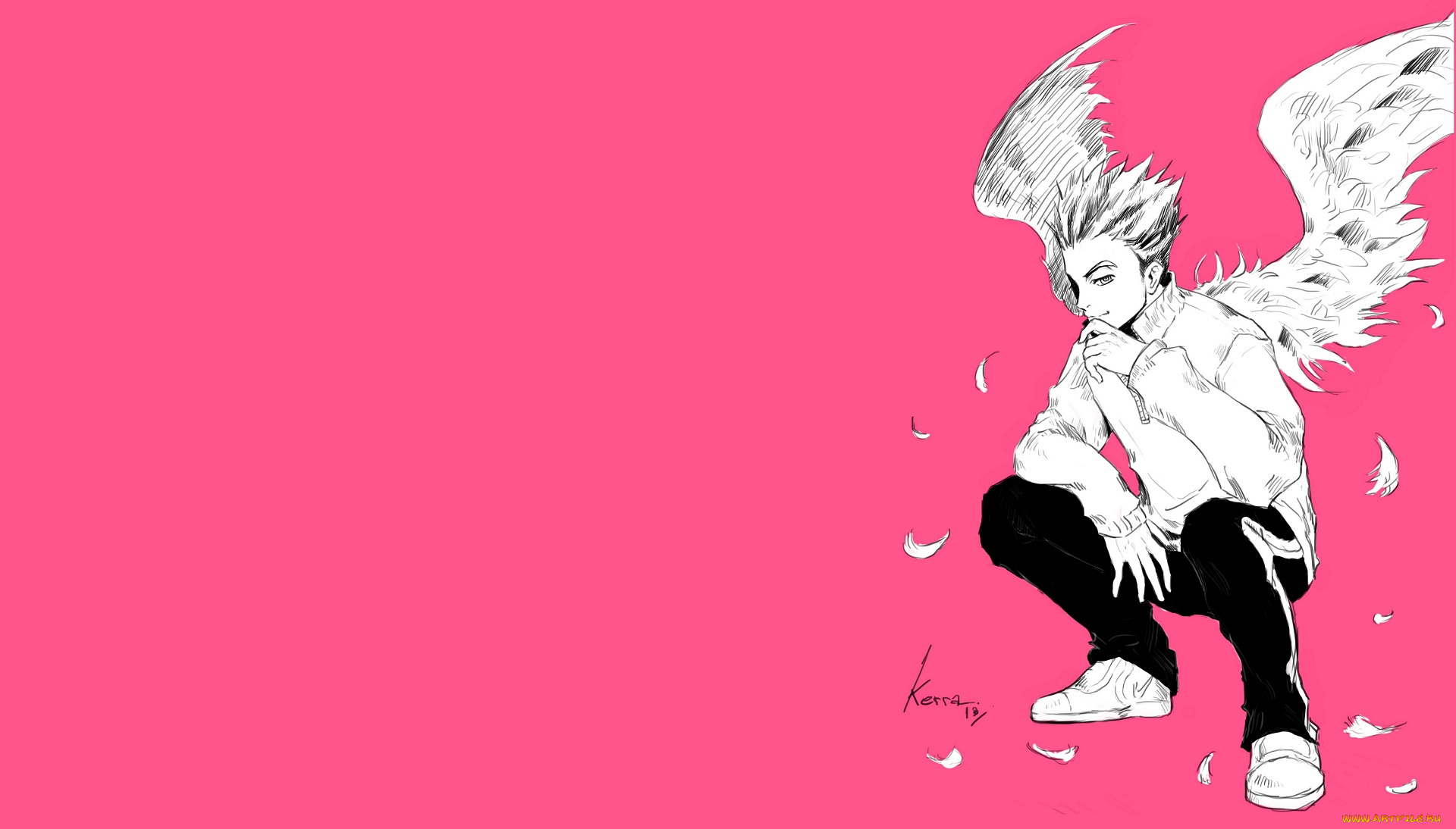 аниме, haikyuu, волейбол, парень