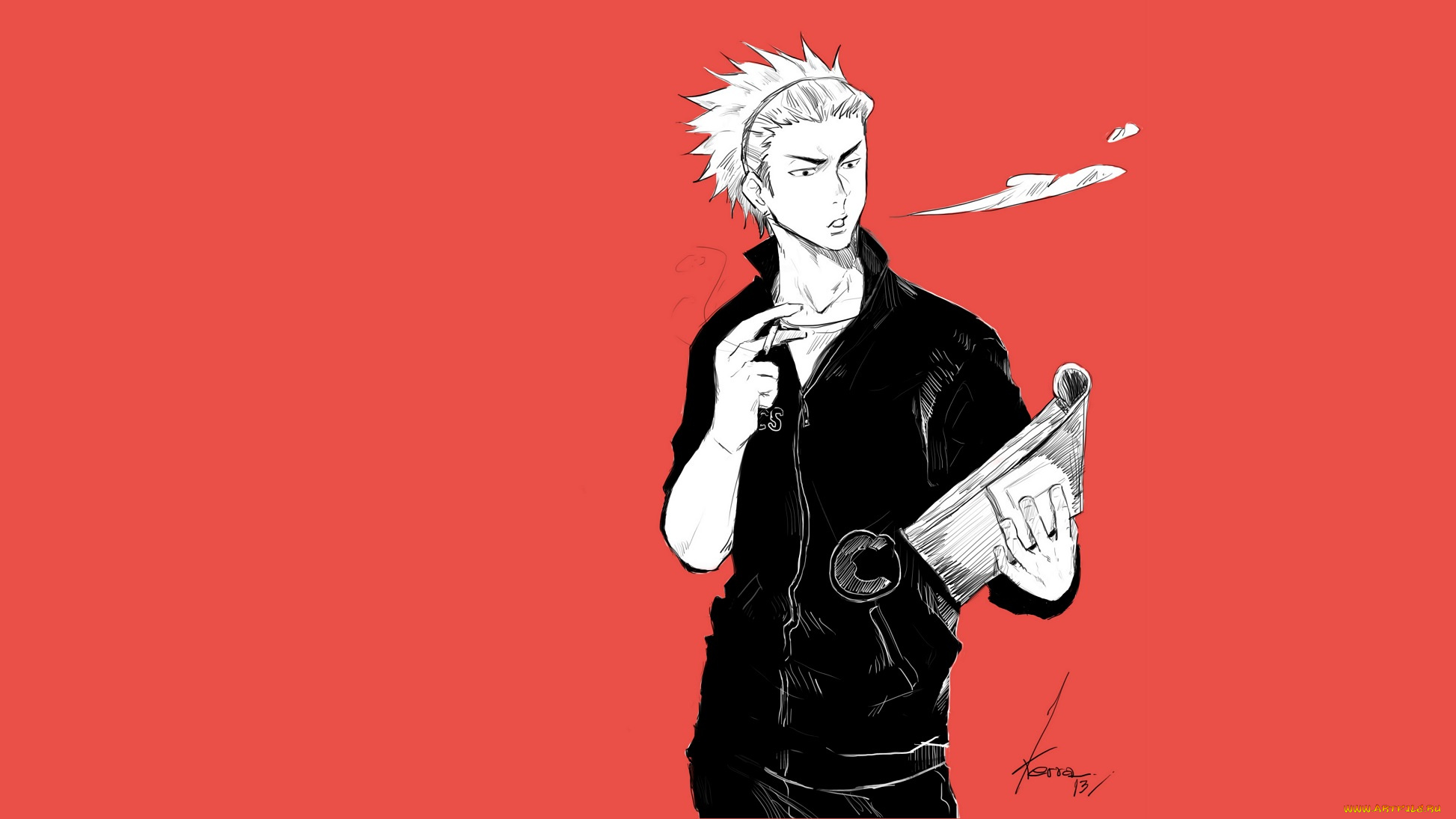 аниме, haikyuu, карасуно, тренер, волейбол, укай, сан