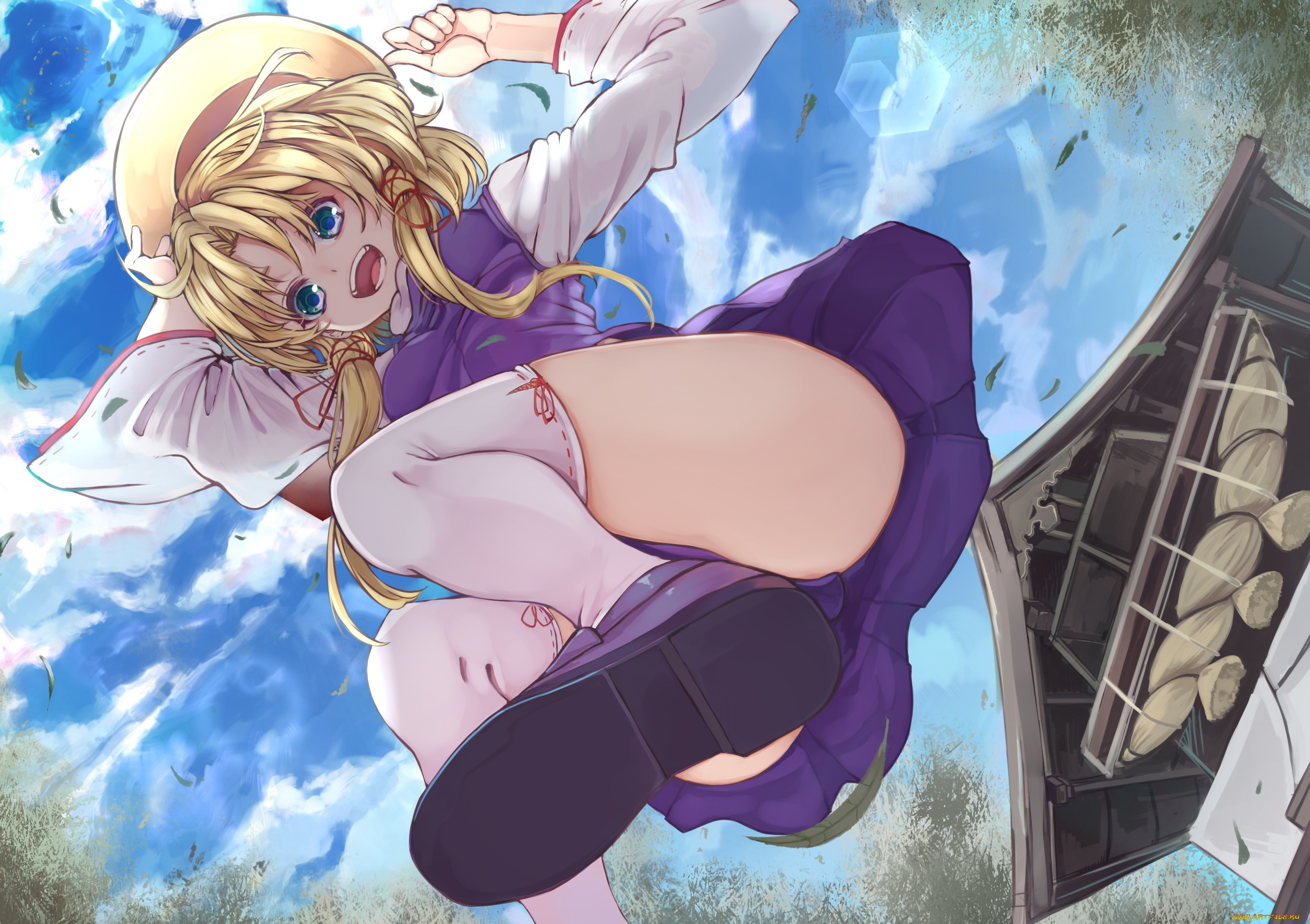 аниме, touhou, moriya, suwako