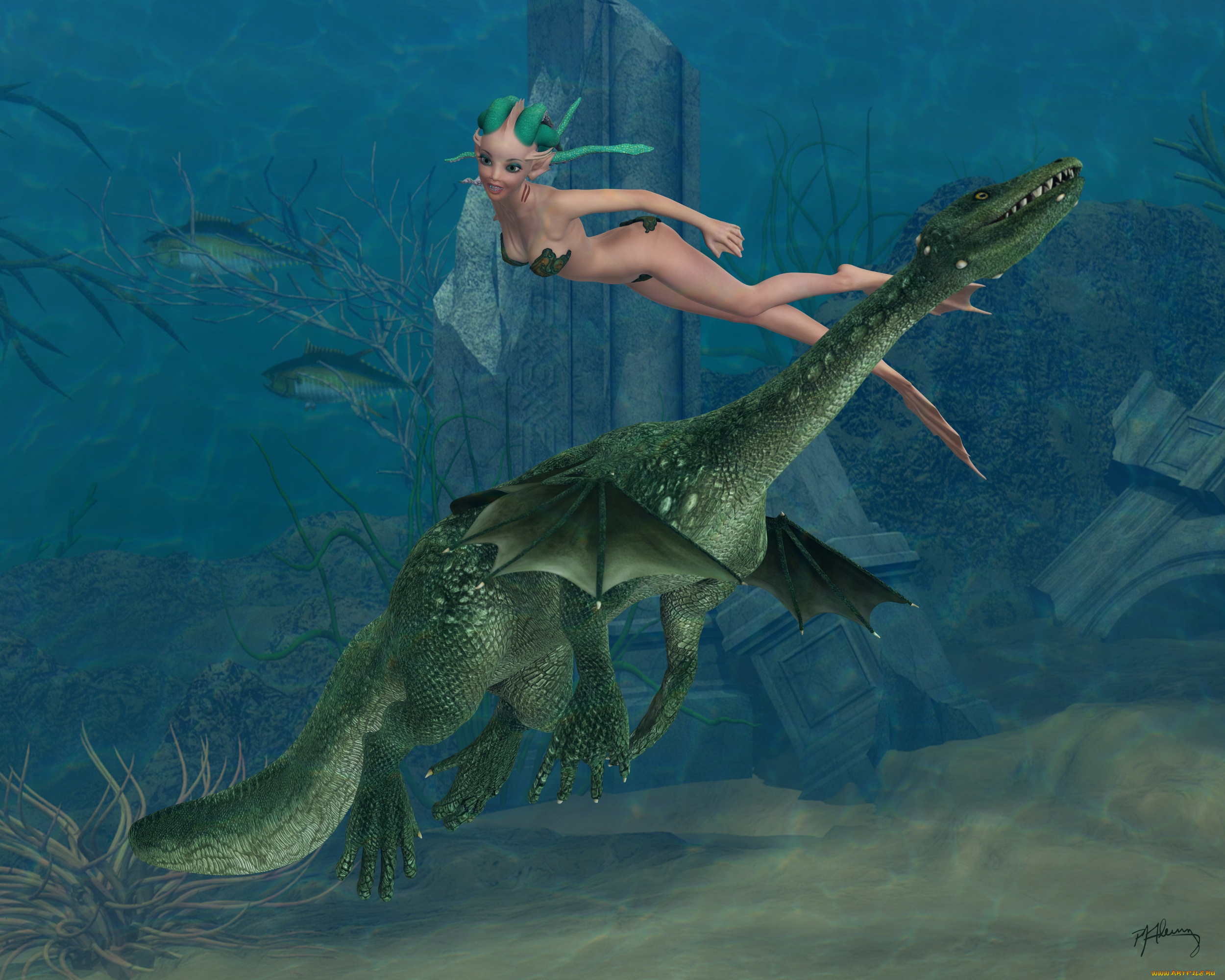 3д, графика, существа, , creatures, существо