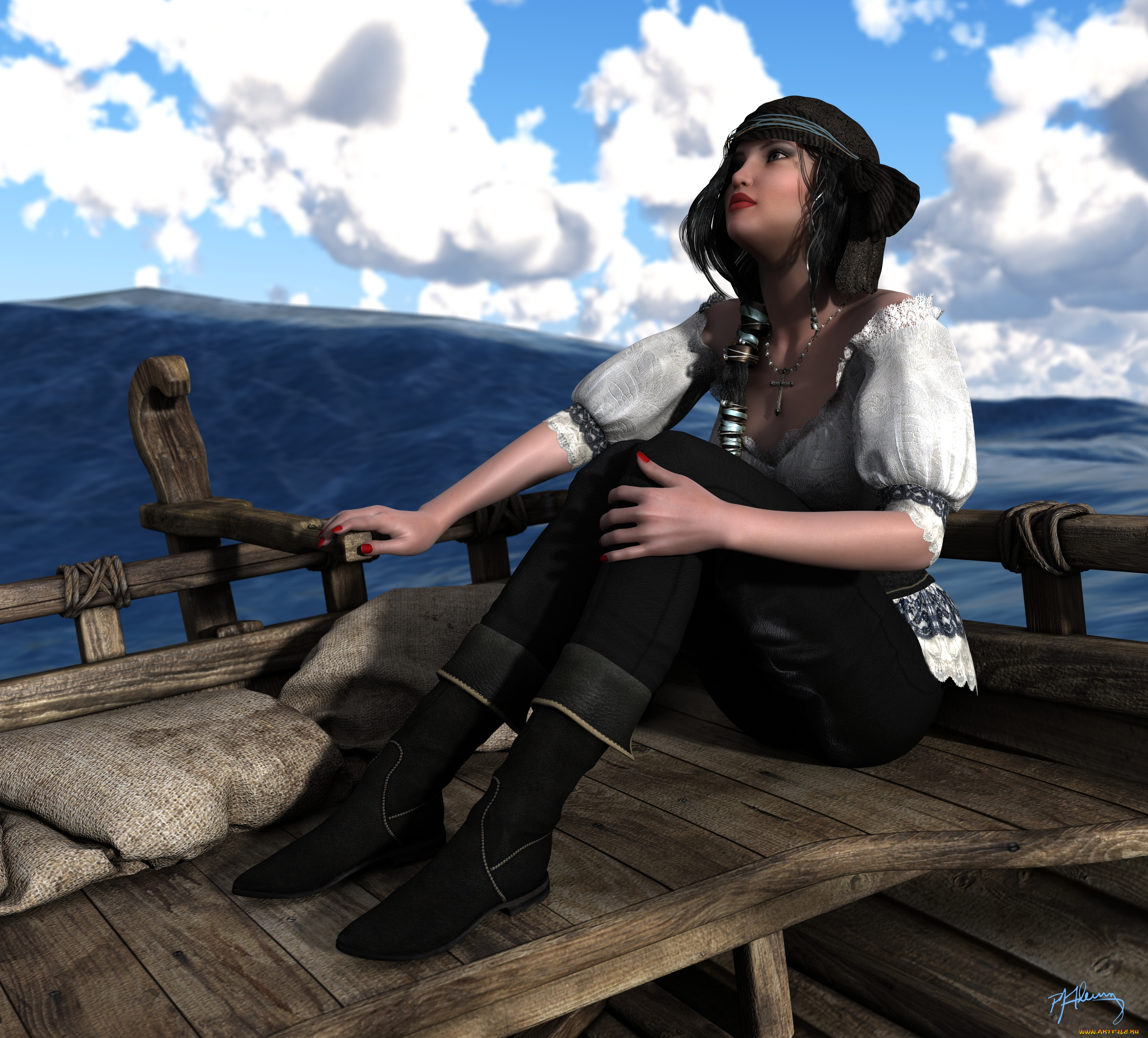 3д, графика, люди, , people, взгляд, девушка, фон