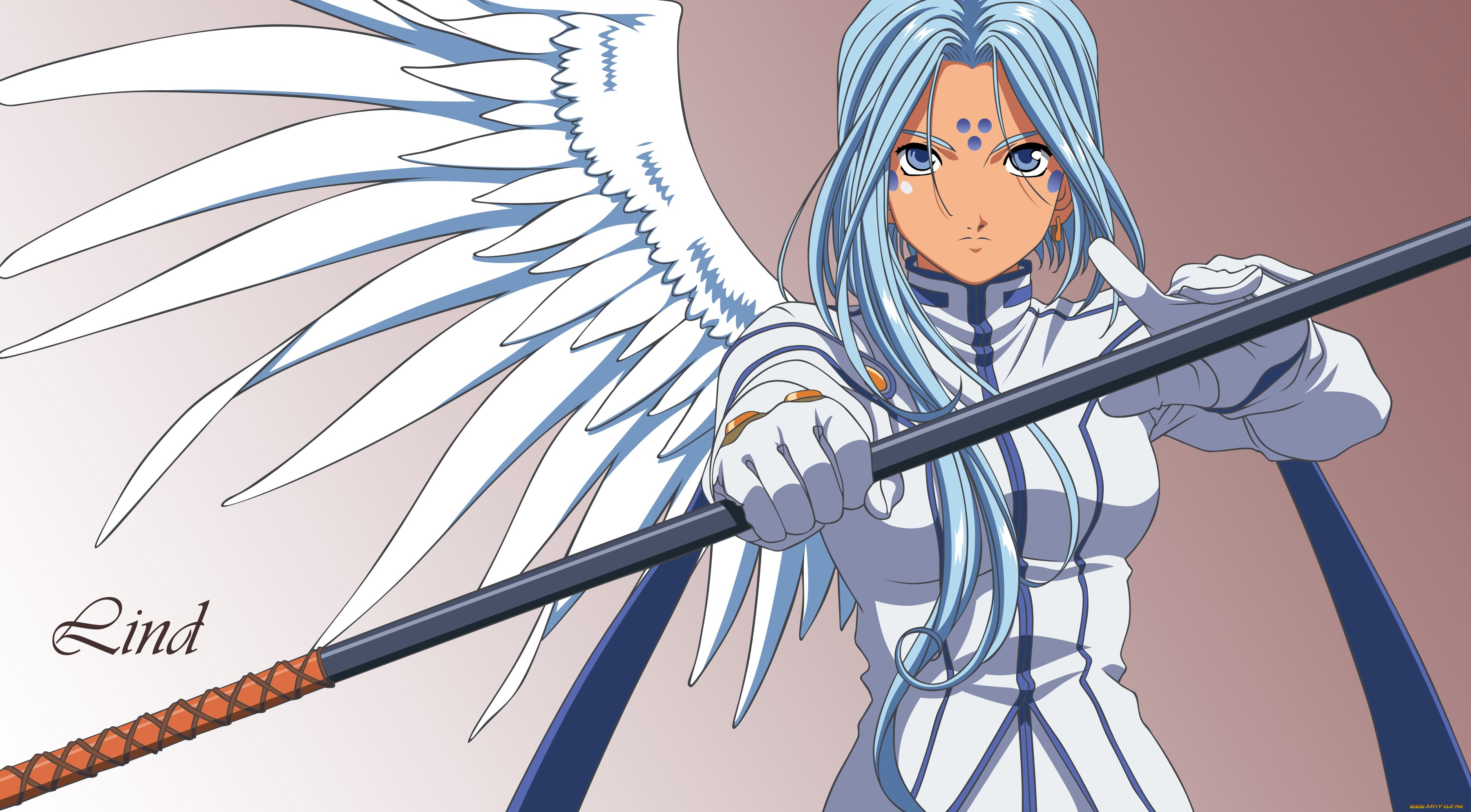 аниме, aa, megami-sama, lind, aa, megami-sama