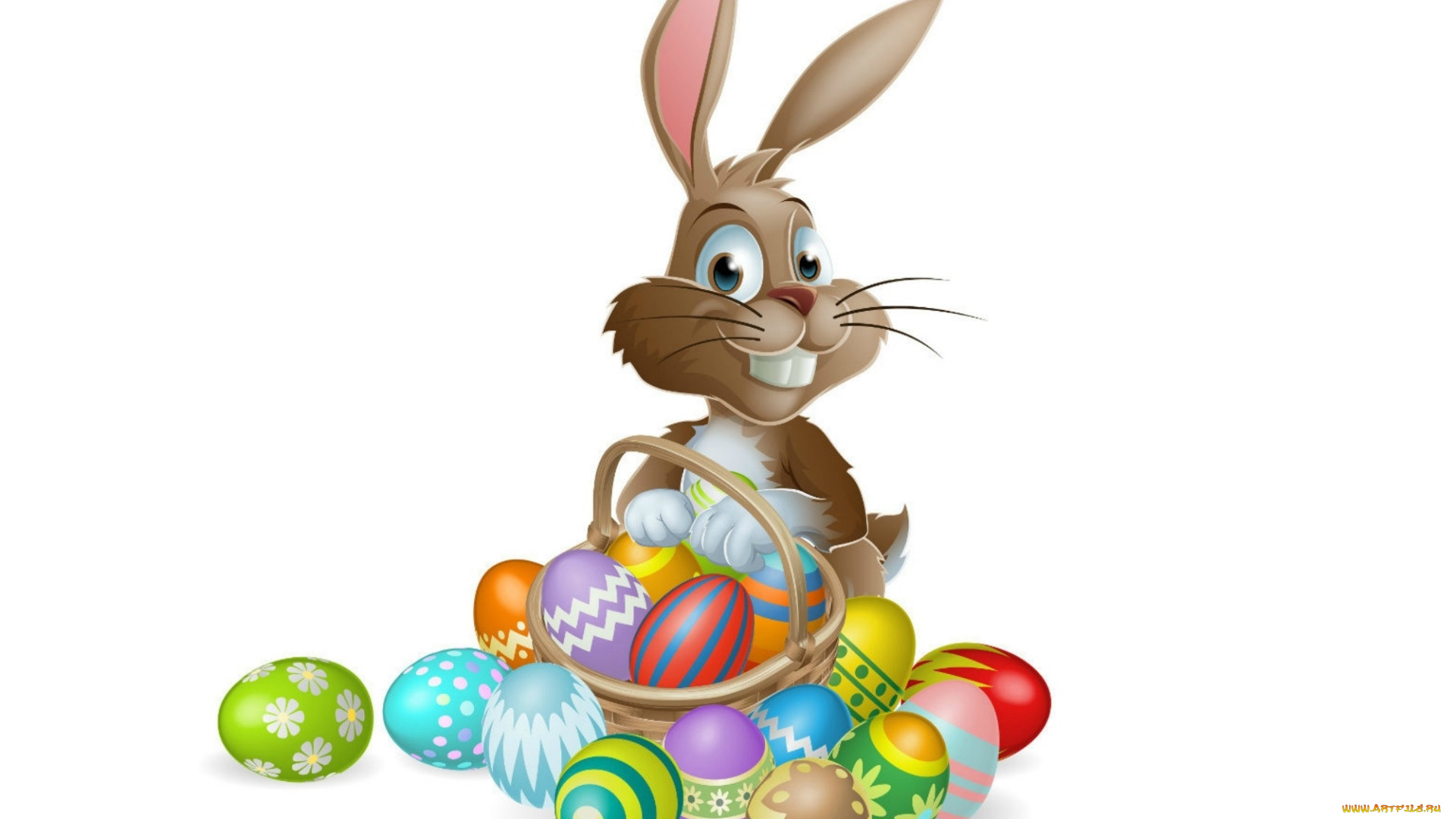 праздничные, пасха, яйца, кролик