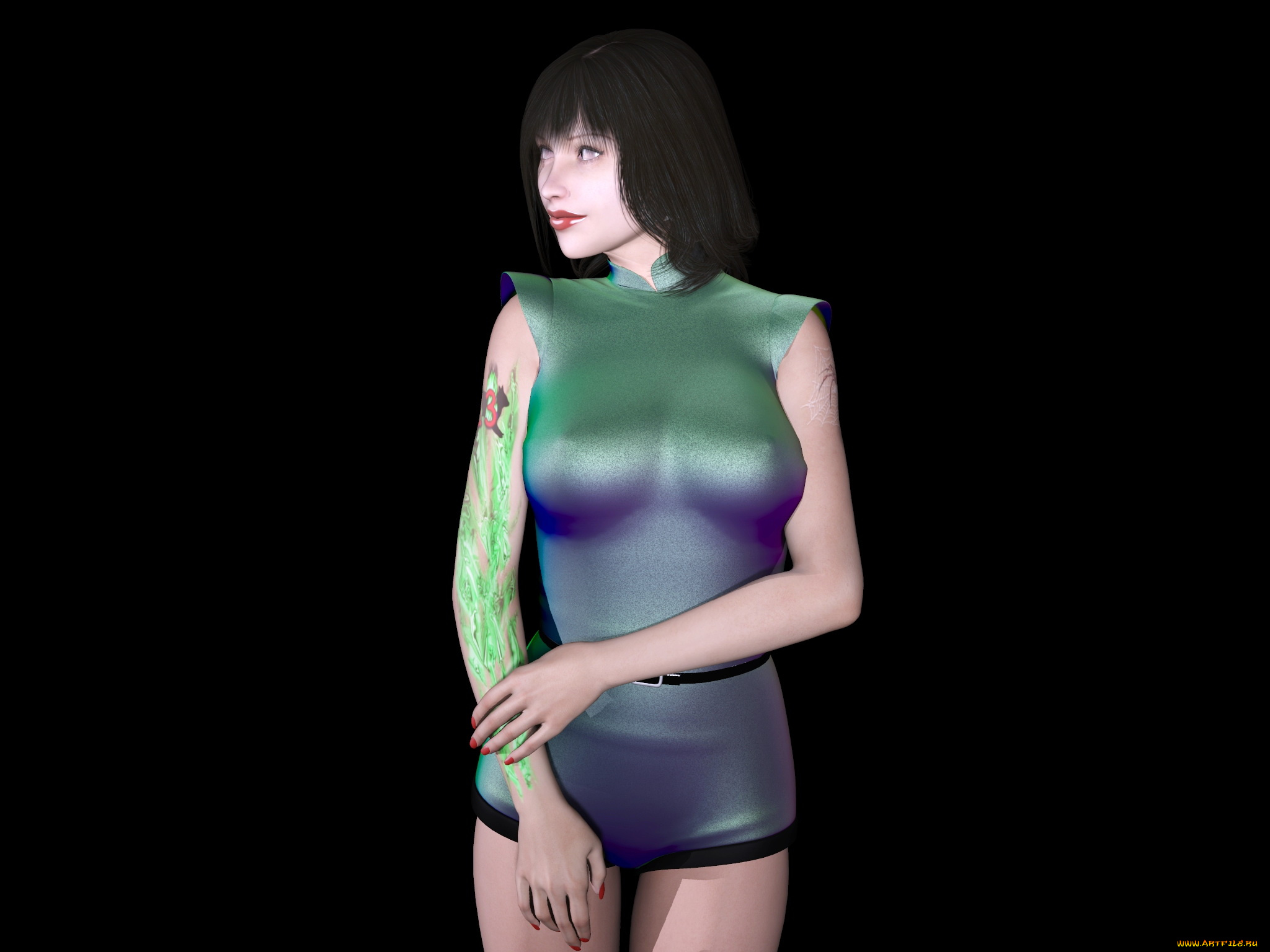 3д, графика, люди, , people, взгляд, девушка, фон