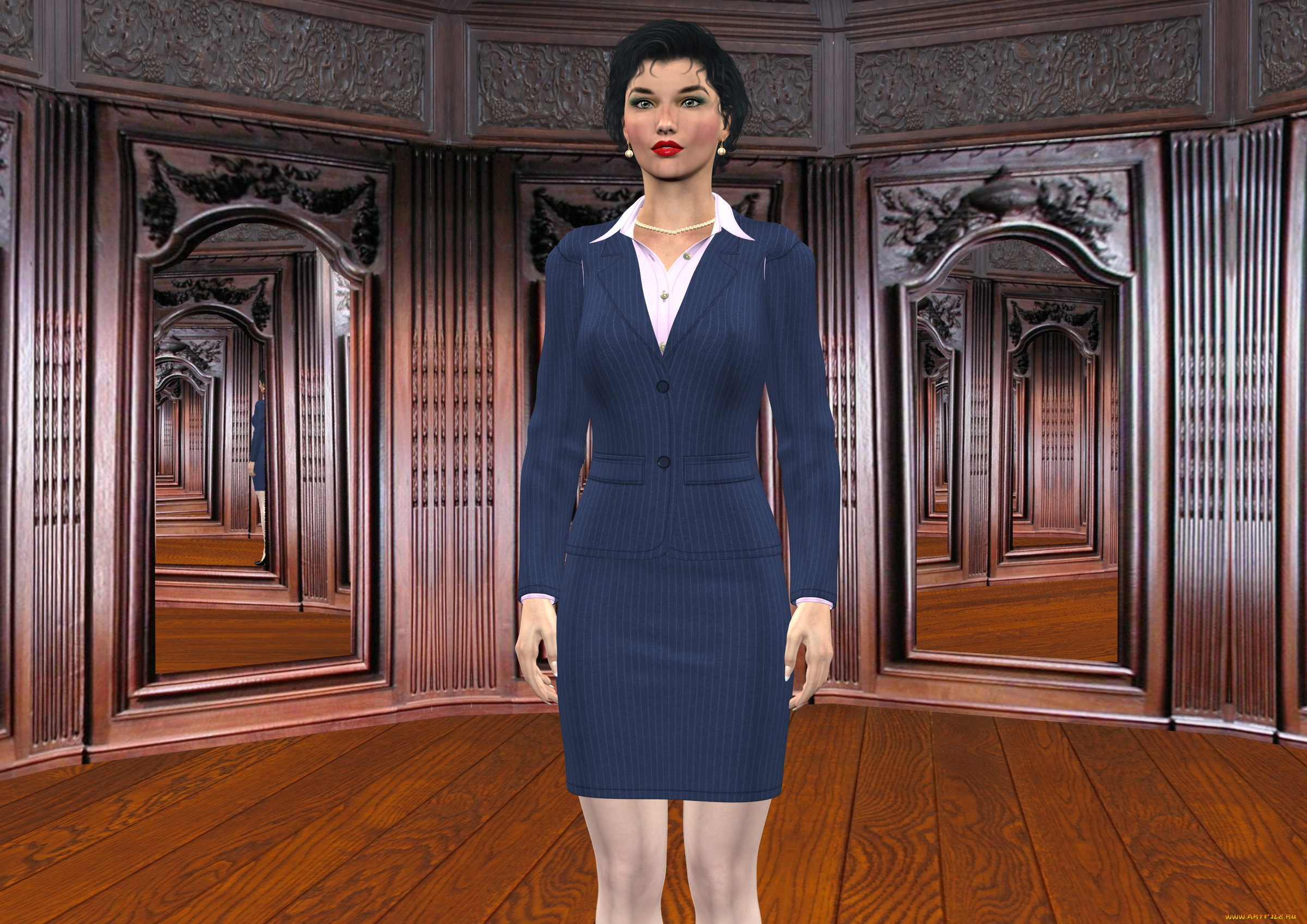 3д, графика, люди, , people, девушка, взгляд, фон