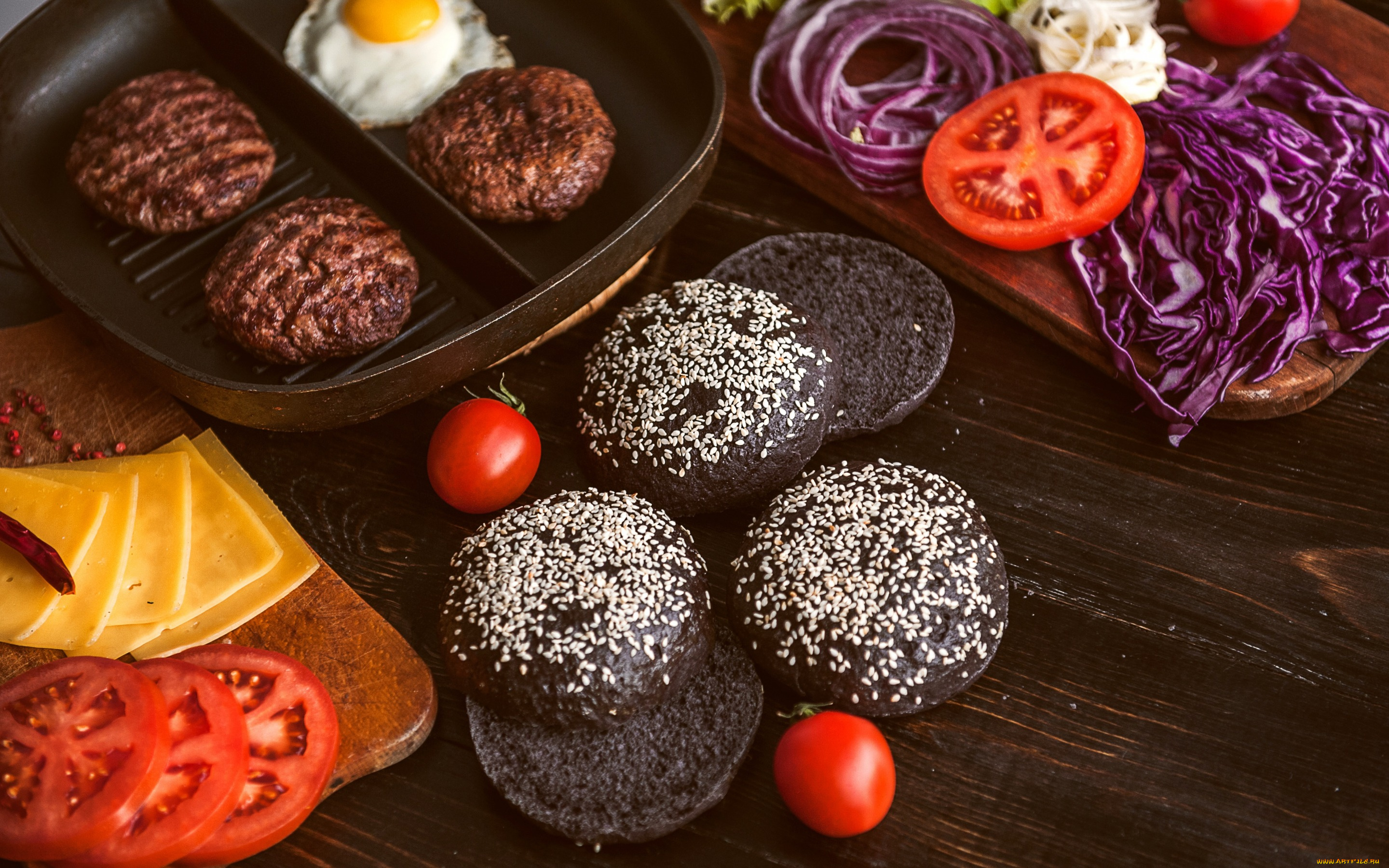 еда, разное, ингредиенты, овощи, бутерброды, tomato, сыр, sandwich, мясо, гамбургер, котлета, булочка, хлеб, сэндвич, зелень, hamburger, соус