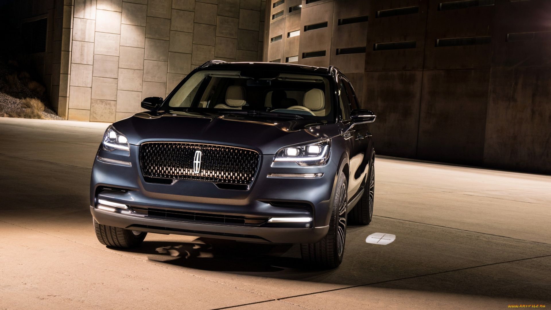 2019, lincoln, aviator, автомобили, lincoln, элекроткар, new, luxury, suv, джип, front, view, 2019, aviator, electric, cars, линкольн