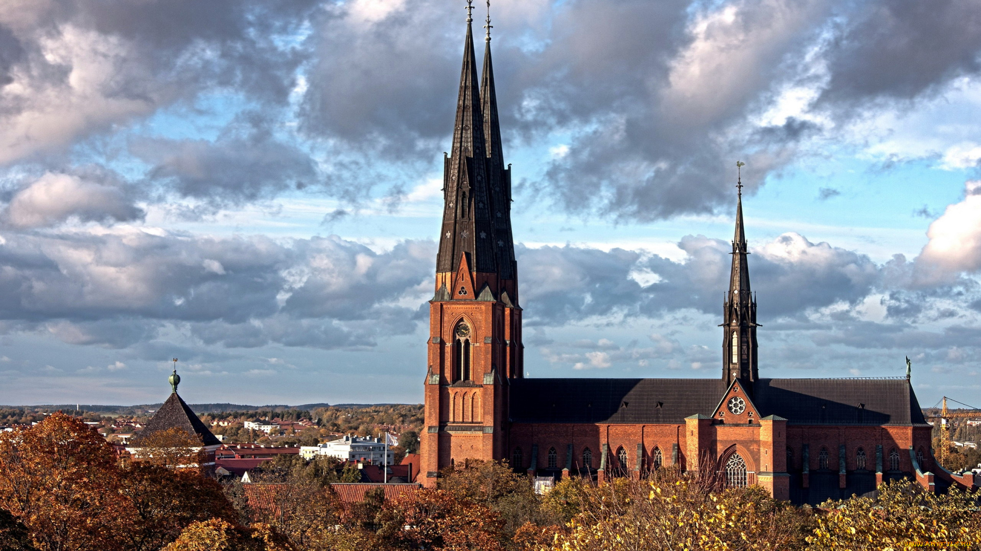 church, in, uppsala, , sweden, города, -, католические, соборы, , костелы, , аббатства, sweden, church, in, uppsala