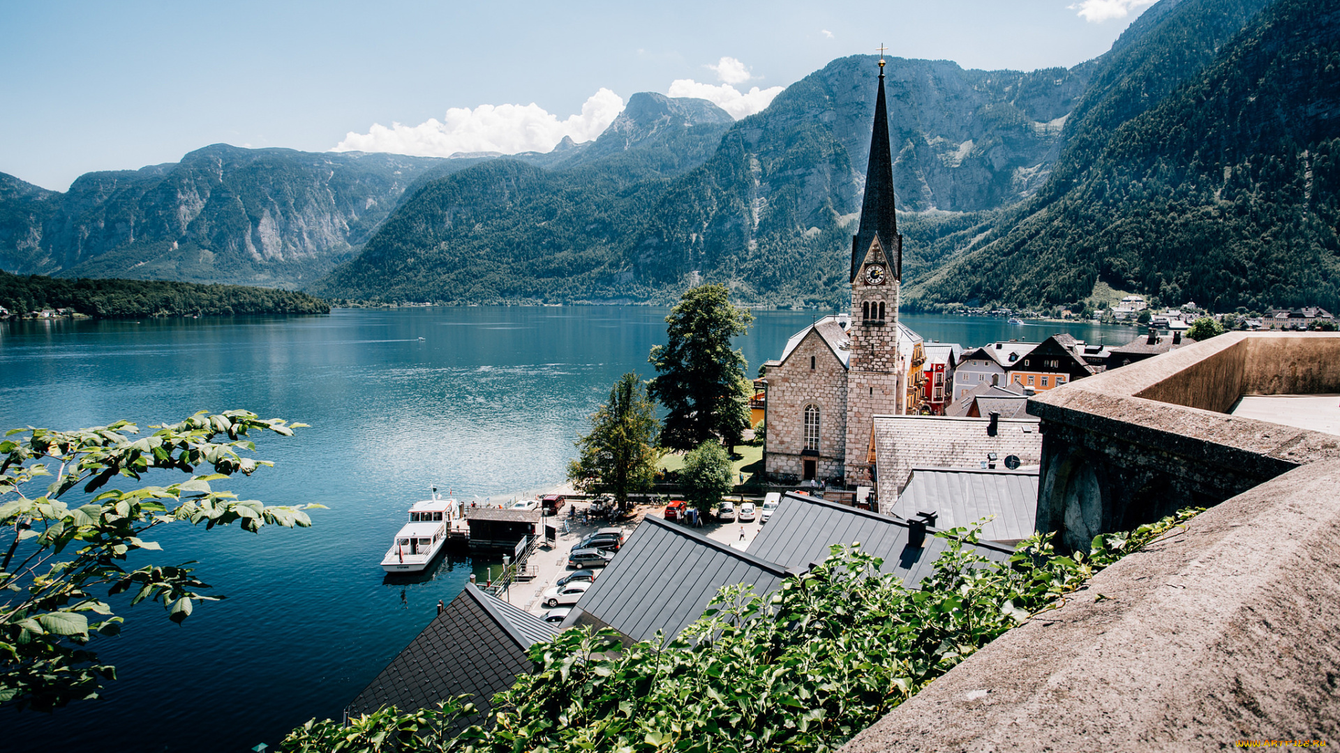 hallstatt, города, гальштат, , австрия, простор