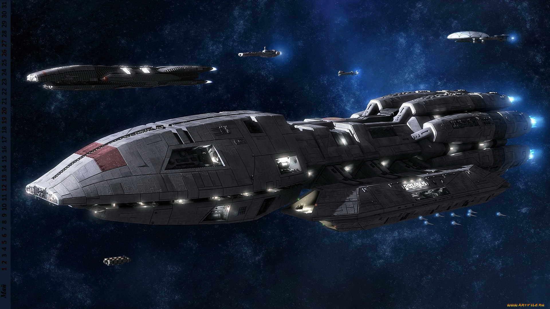 календари, фэнтези, космос, полет, корабль
