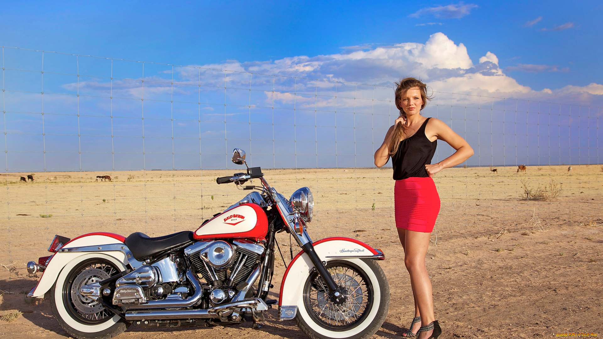 мотоциклы, мото, с, девушкой, девушки