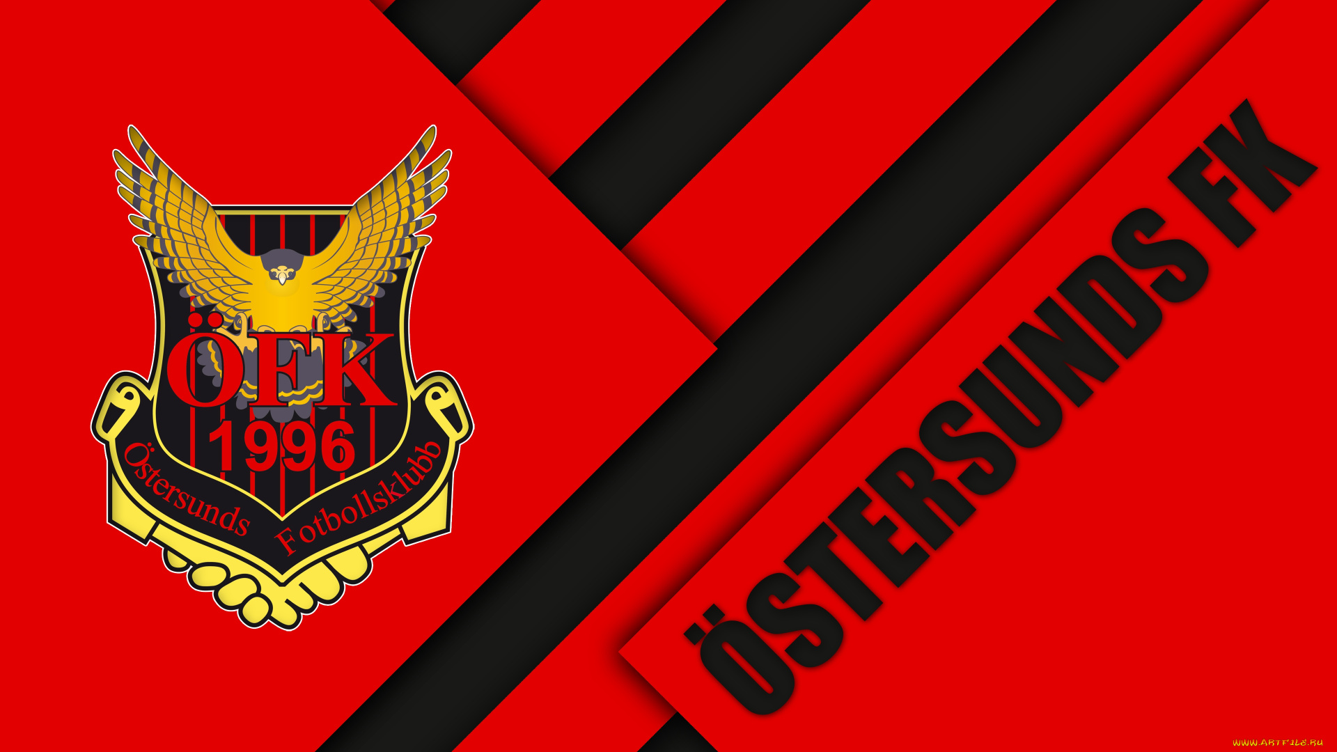 ostersunds, fk, спорт, эмблемы, клубов, ostersunds, fk, логотип, шведский, футбольный, клуб, allsvenskan
