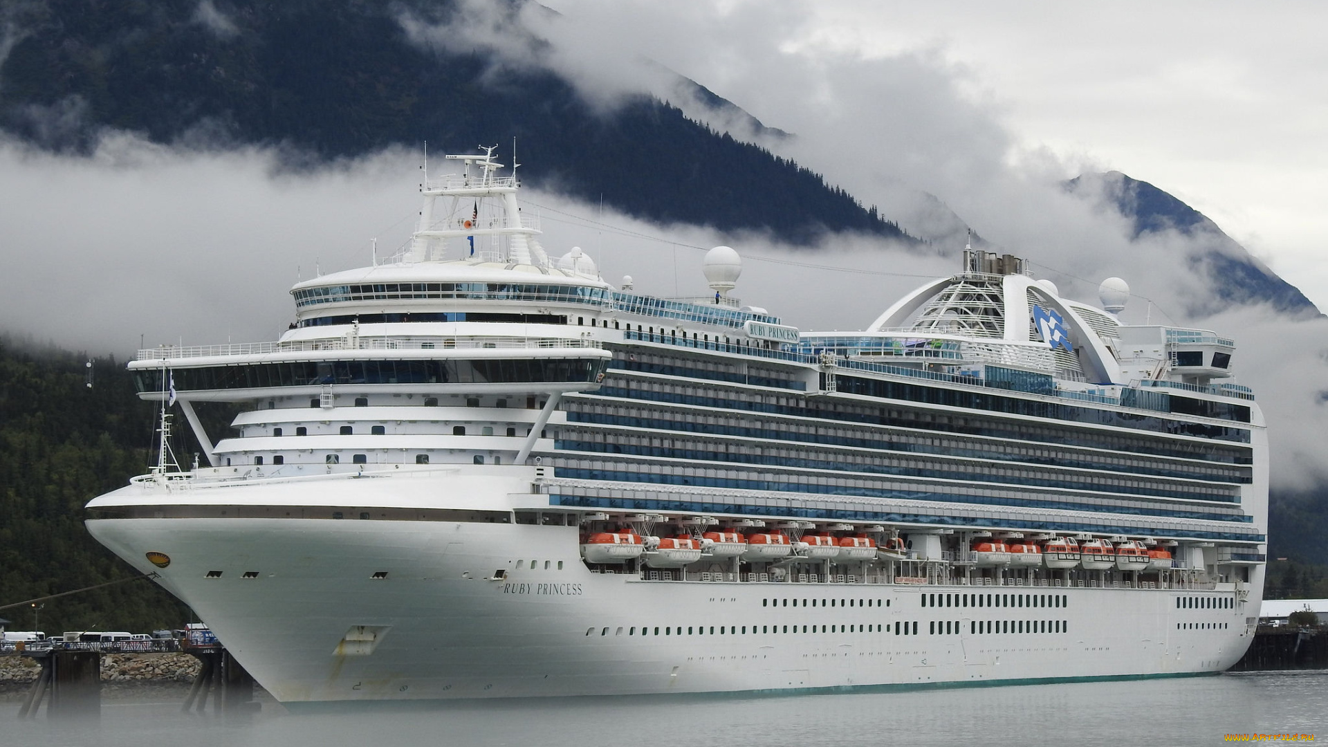 ruby, princess, корабли, лайнеры, лайнер, круиз